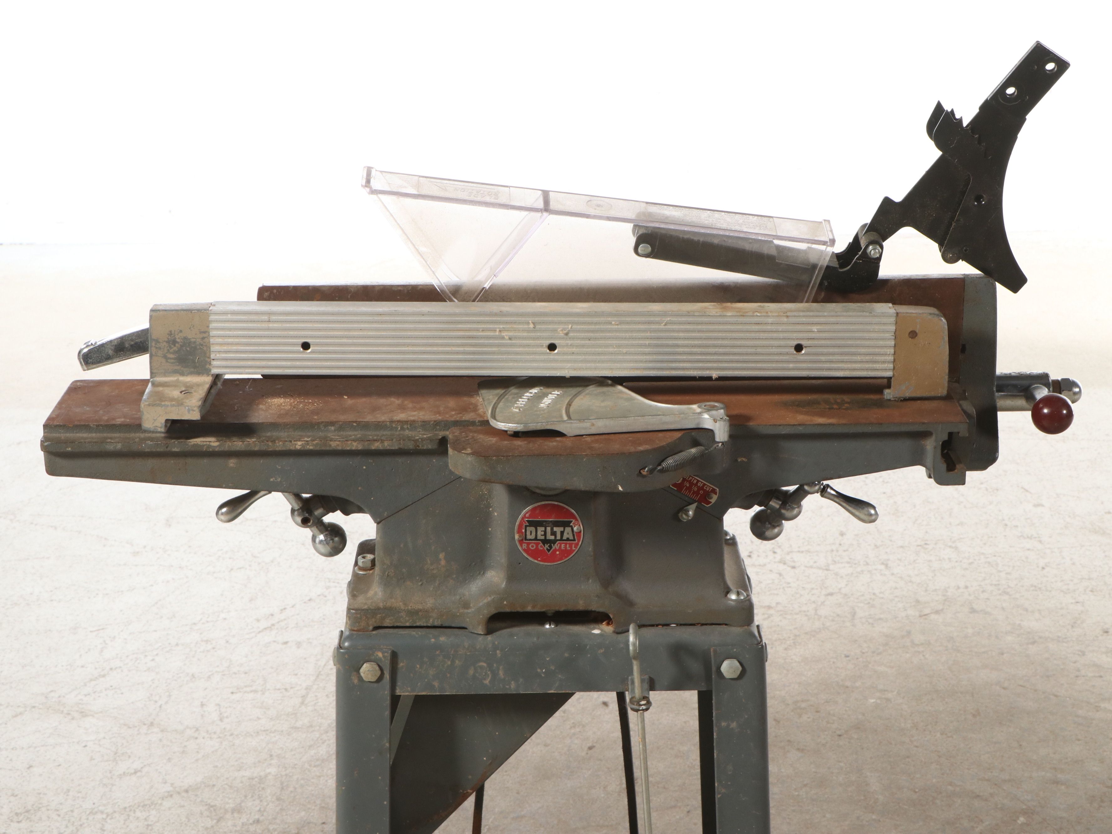 Delta Rockwell Jointer with Stand, Mid-20th Century