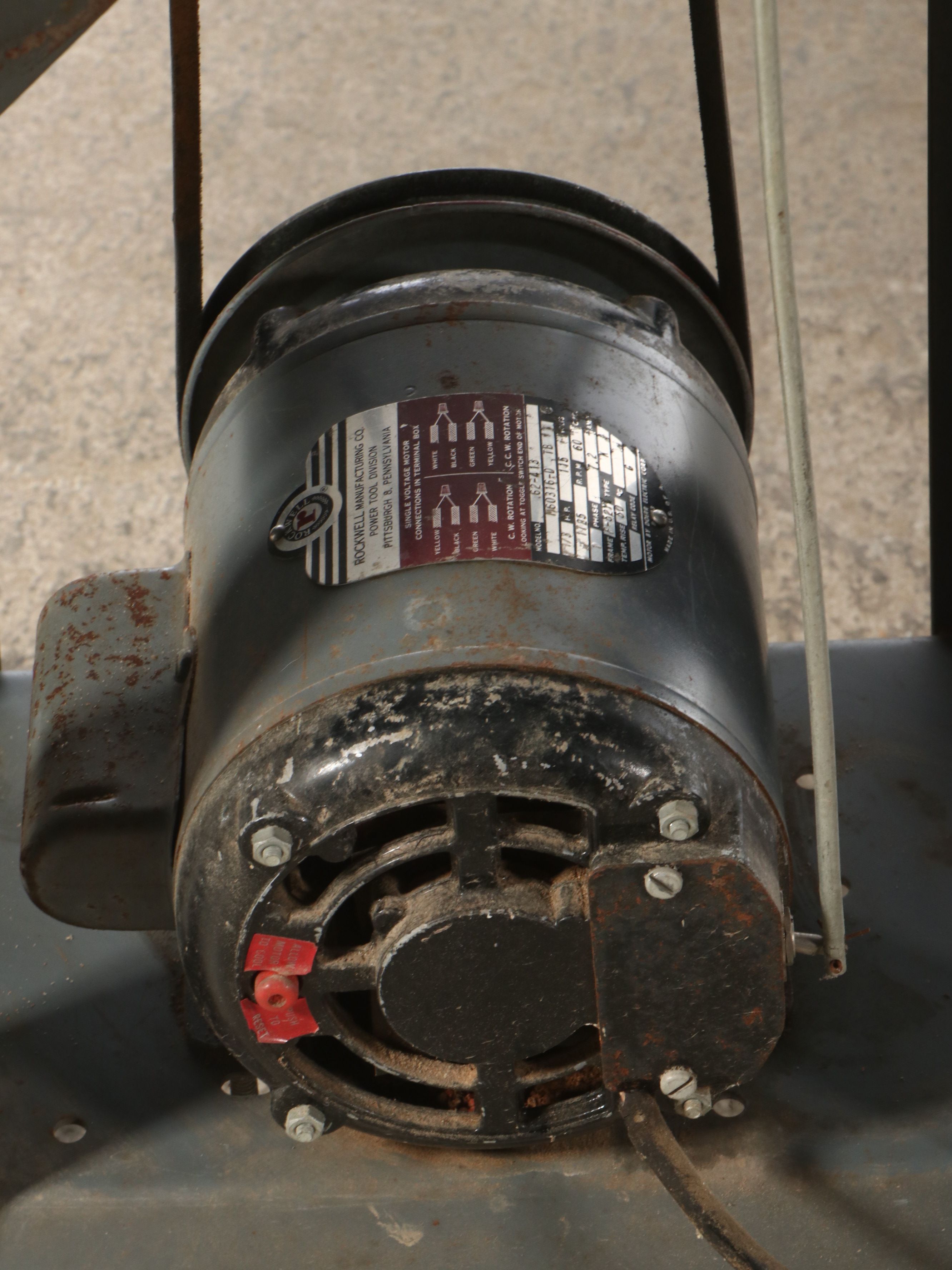 Delta Rockwell Jointer with Stand, Mid-20th Century