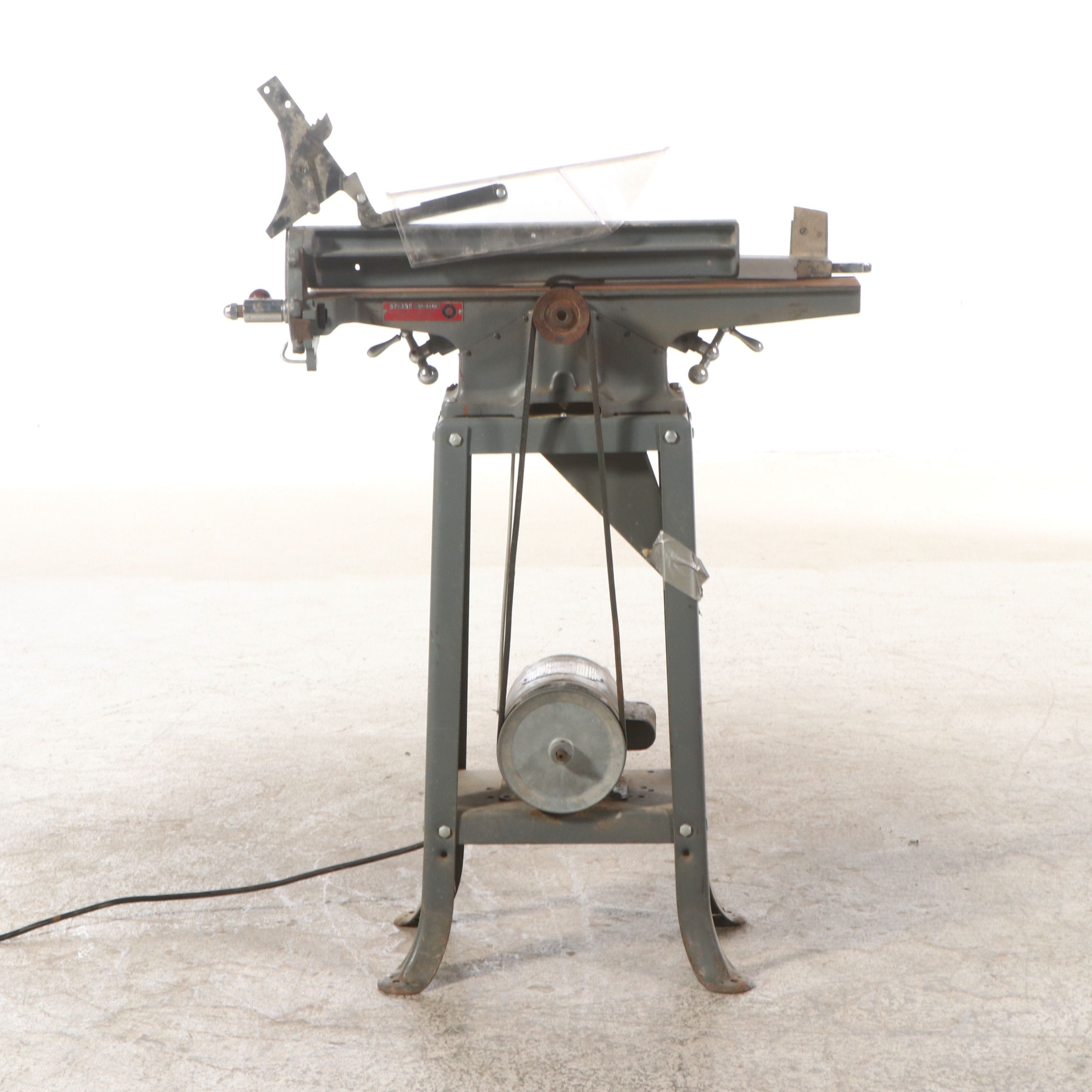 Delta Rockwell Jointer with Stand, Mid-20th Century