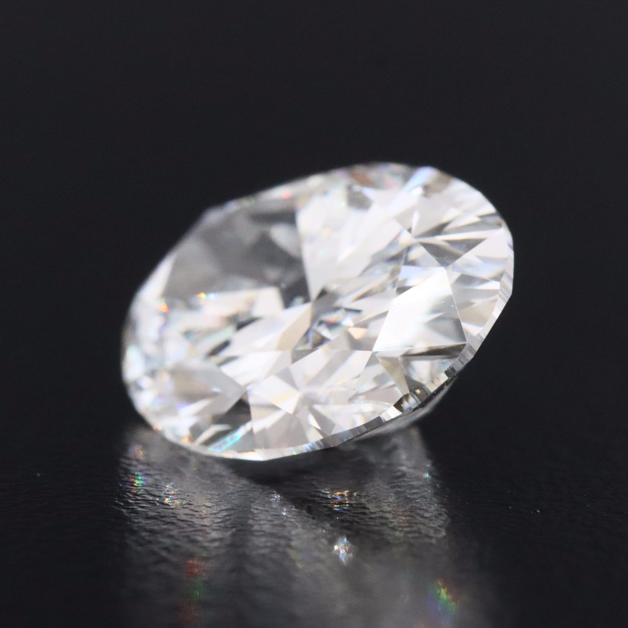 Loose 7.37 CT Lab Grown Diamond with IGI Report