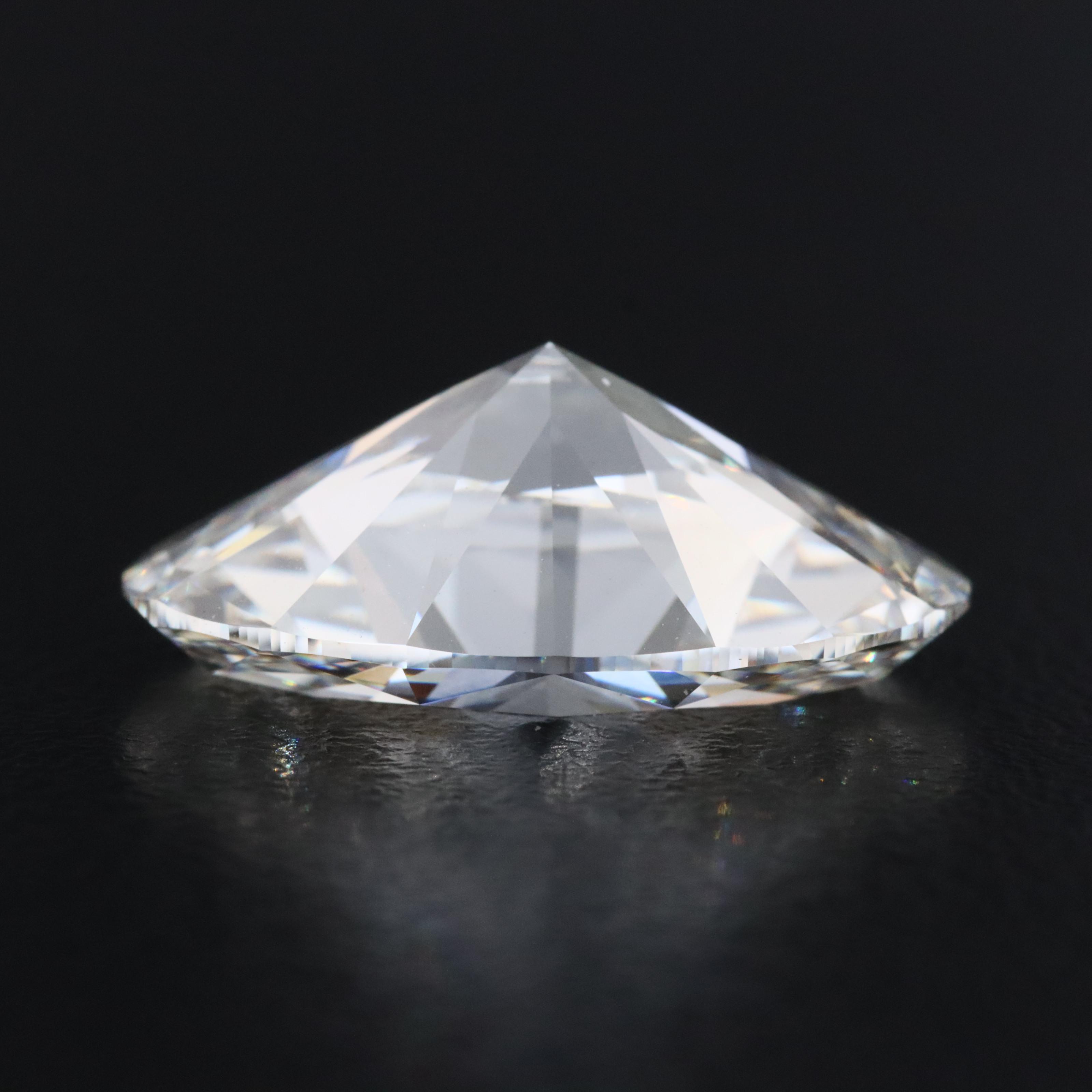 Loose 7.37 CT Lab Grown Diamond with IGI Report