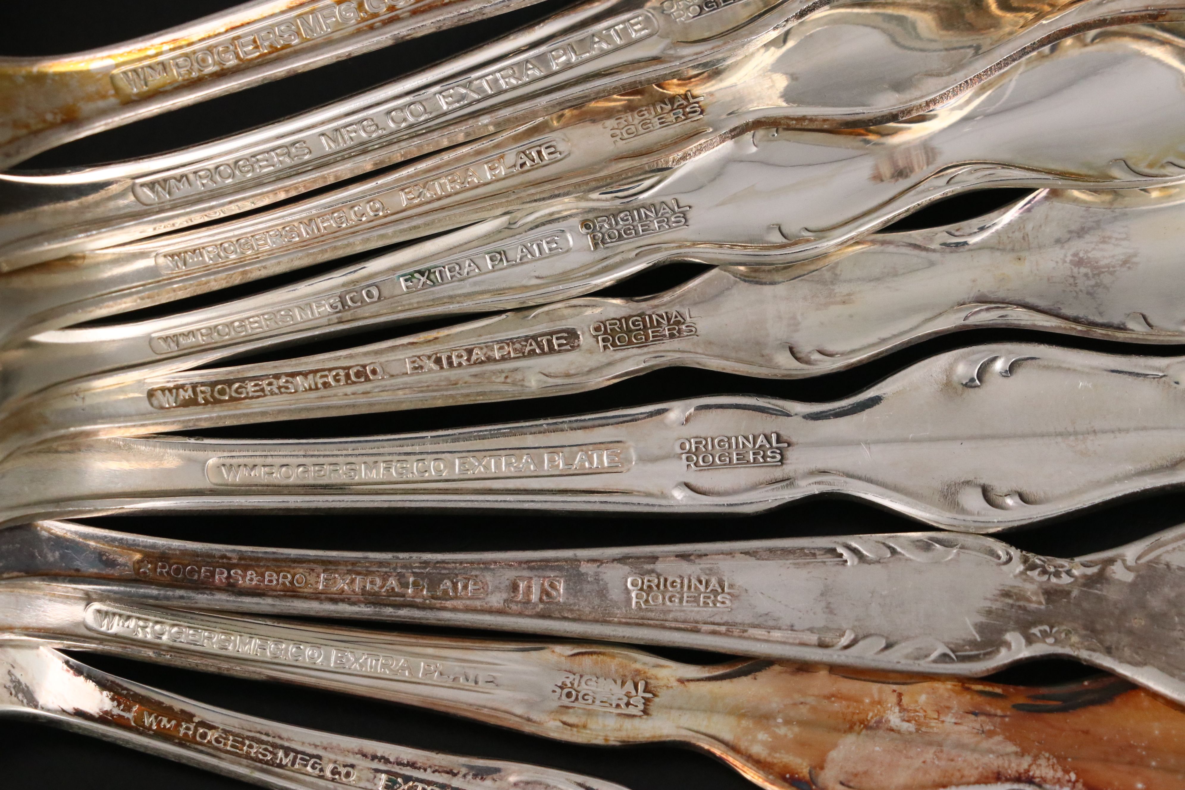 Wm. Rogers Silver Plate Flatware