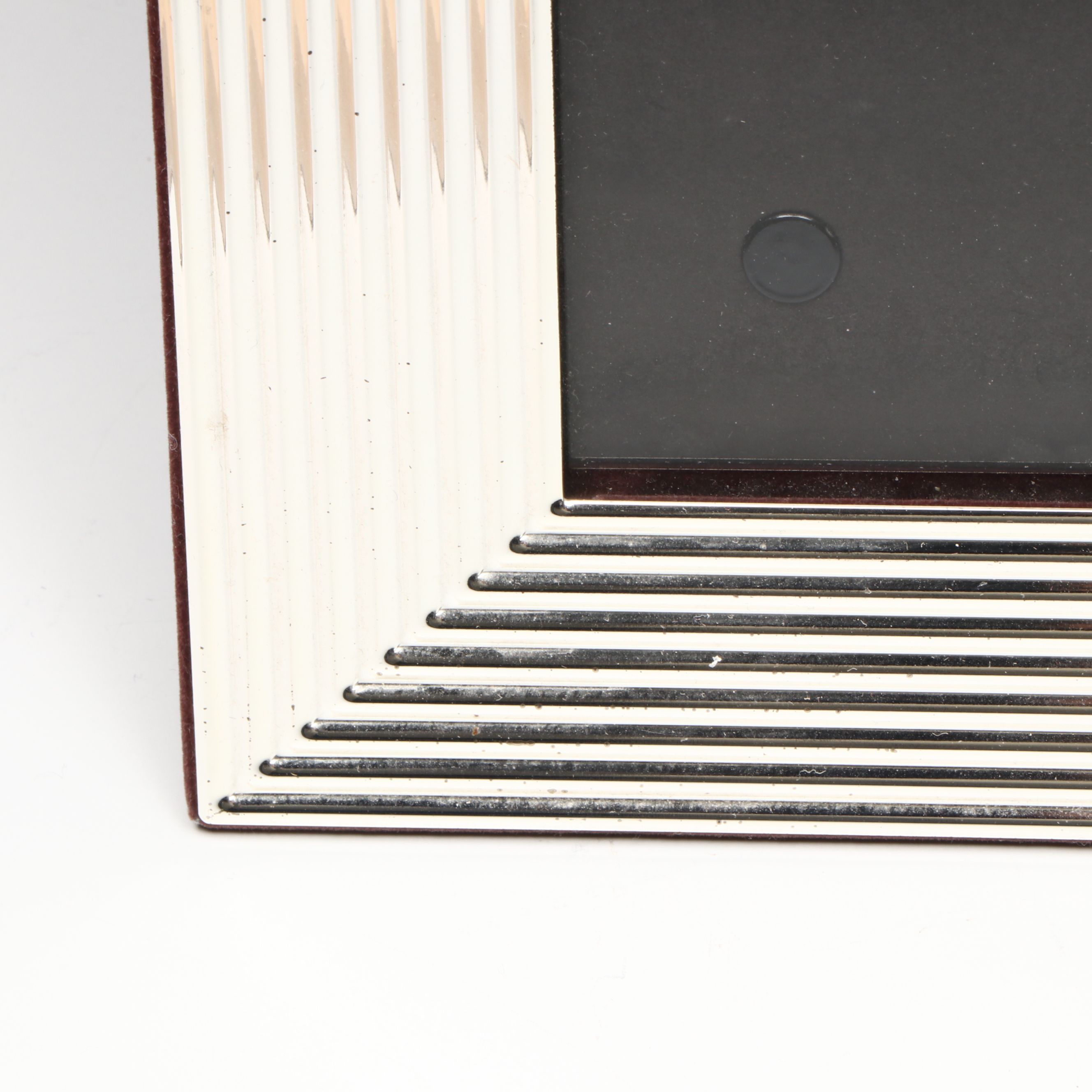 Mackenzie Rustic Pink Wood Frame with Other Contemporary Metal Frames