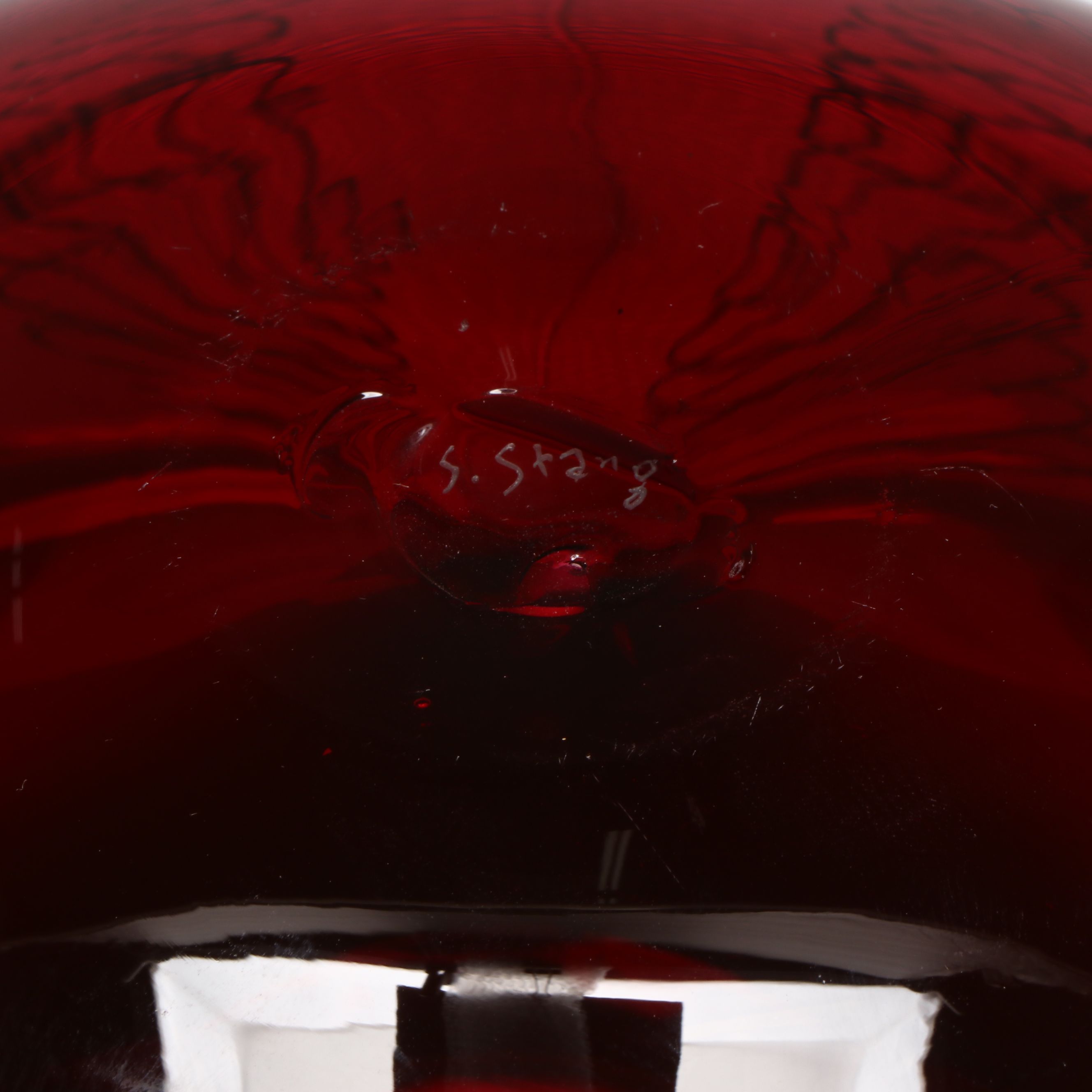 Sam Stang MCM Incalmo Vessel with Zanfirico Center, 21st Century