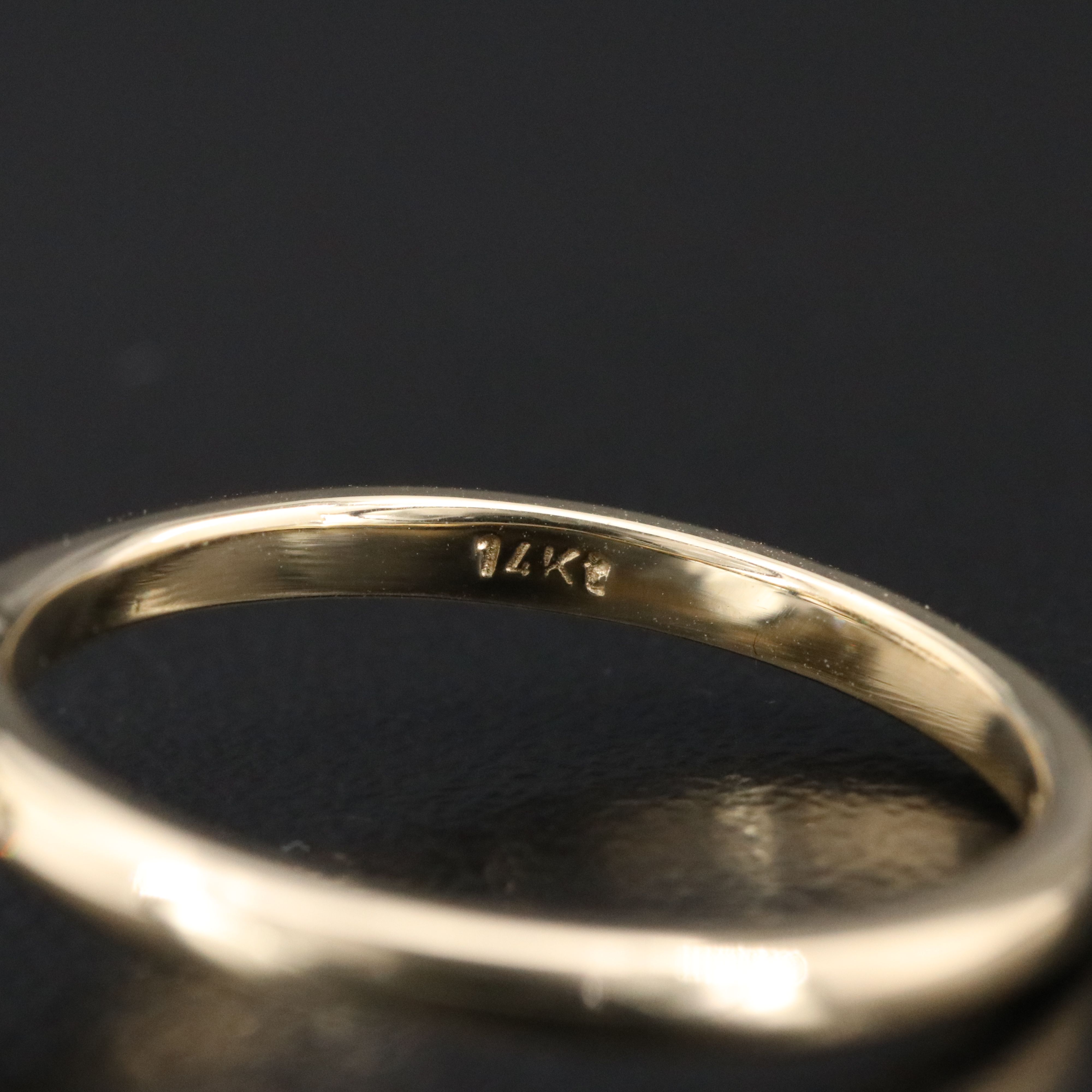 14K 6.04 CT Lab Grown Diamond Solitaire Ring with IGI Report