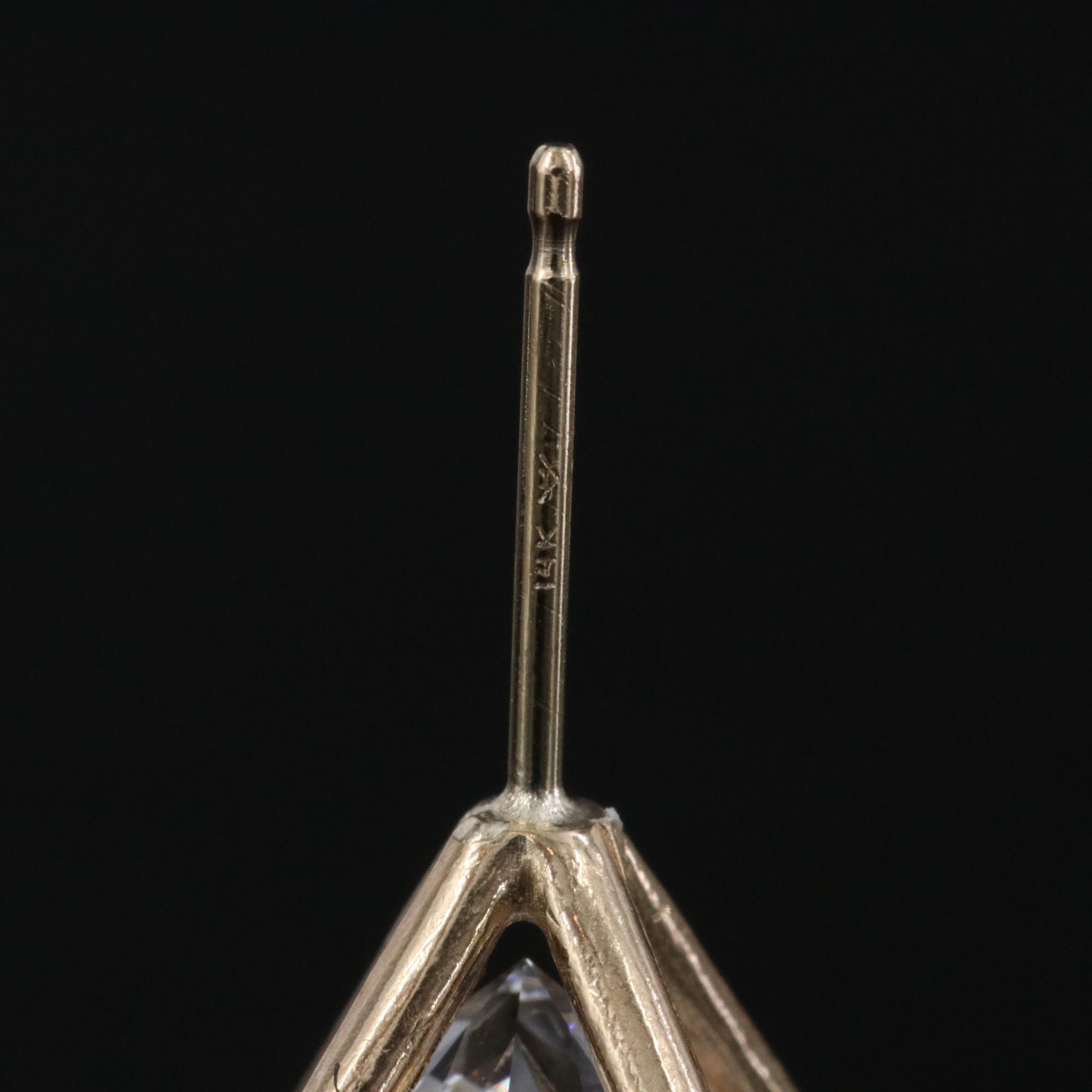 14K 6.00 CTW Lab Grown Diamond Stud Earrings with IGI Reports