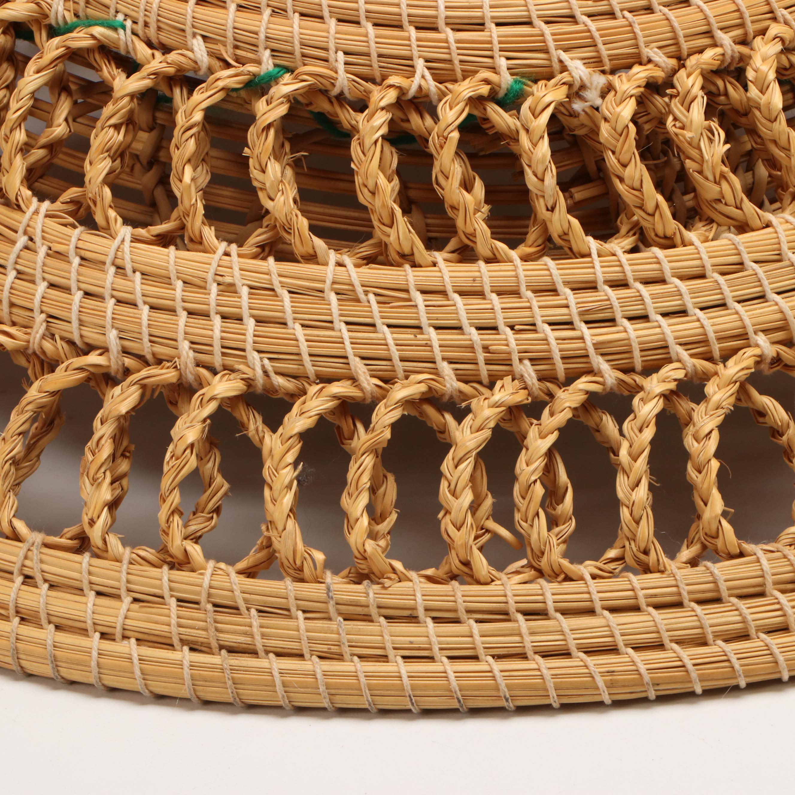 South African Lesotho Handwoven Plant Fiber Hats