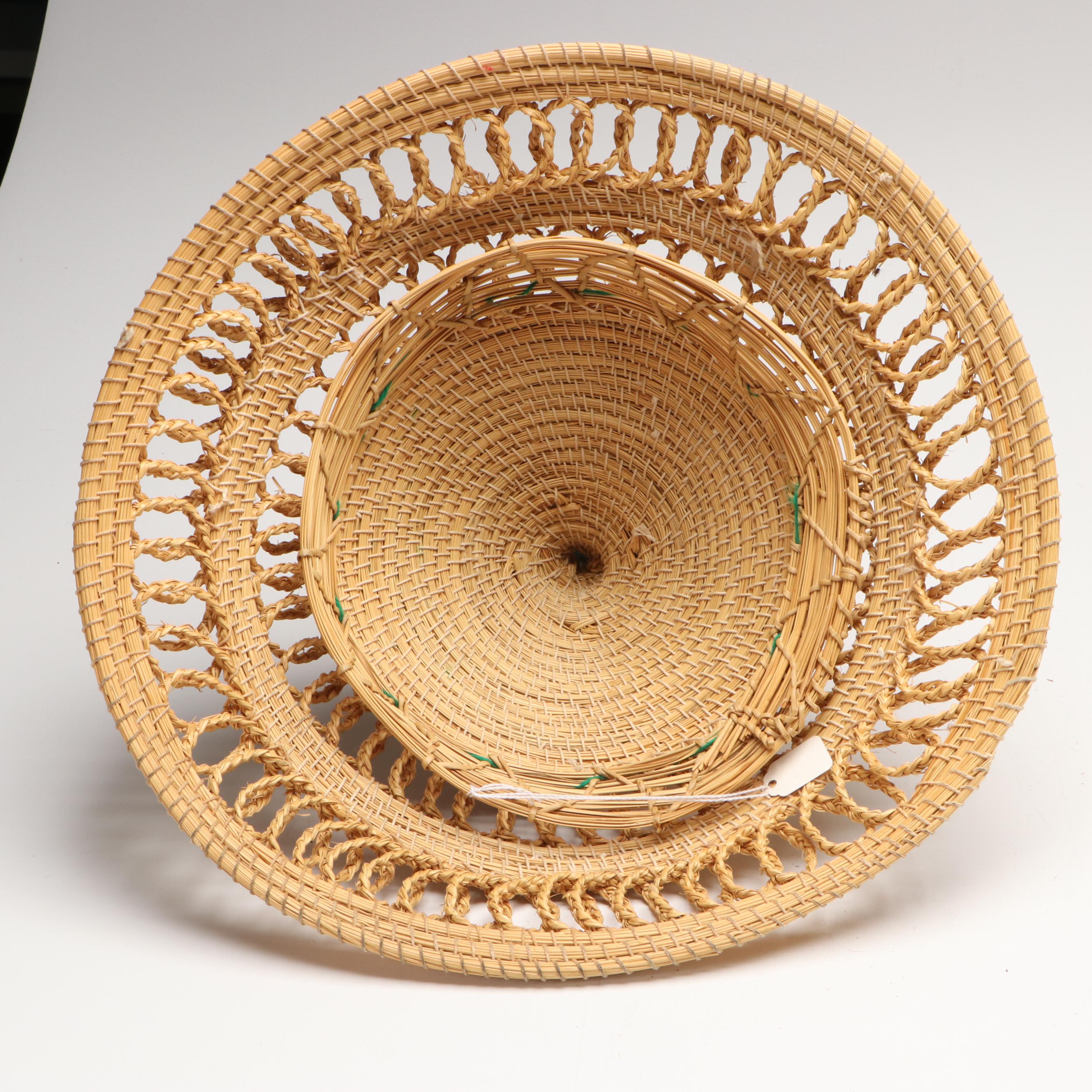 South African Lesotho Handwoven Plant Fiber Hats