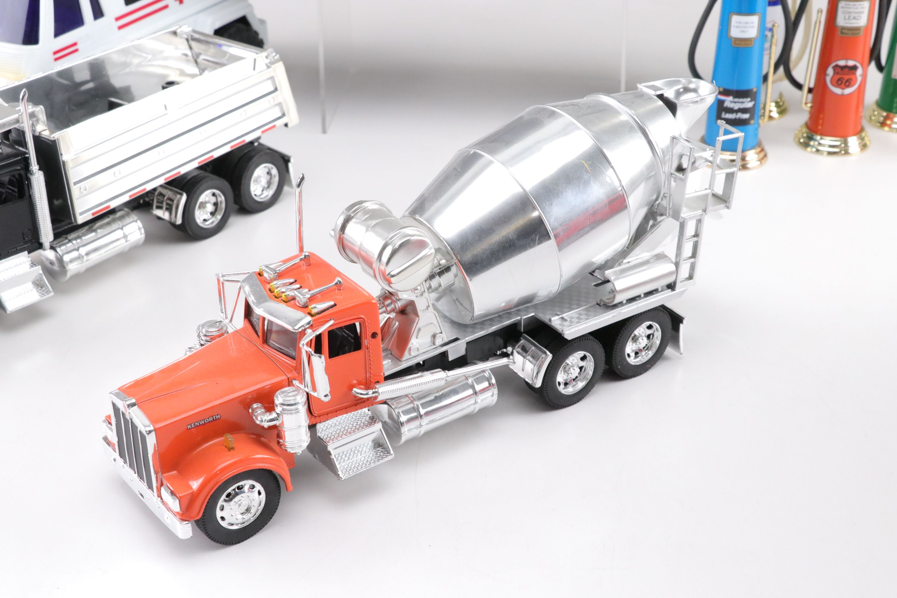 Fire Engine, Semi Trucks, Ambulance & Other Toy Vehicle Collection