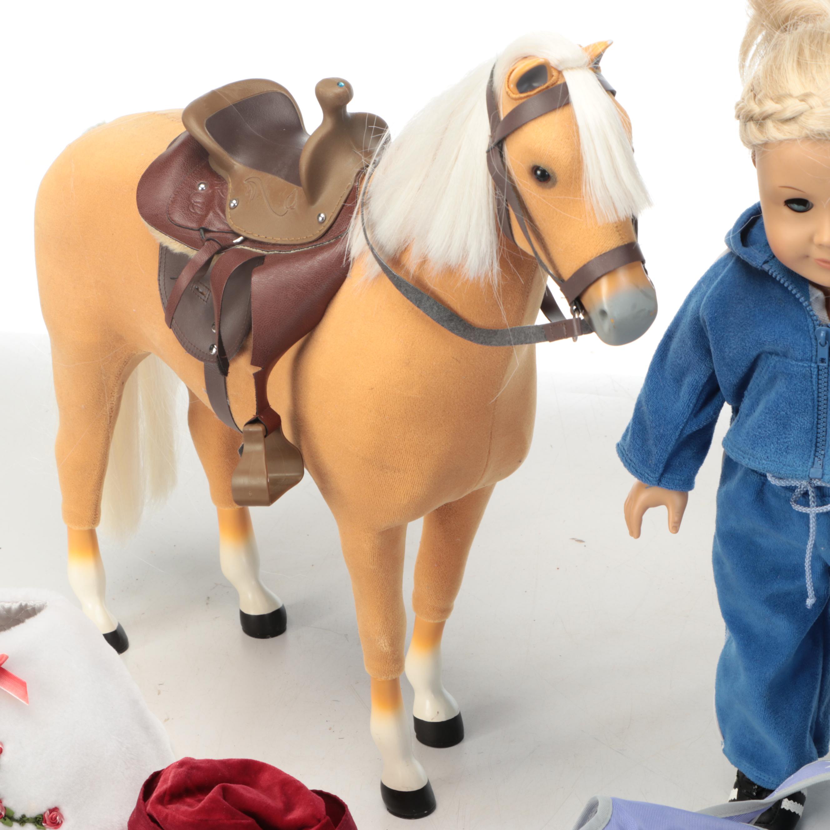 Pleasant Company American Girl Dolls, Horse and Accessories