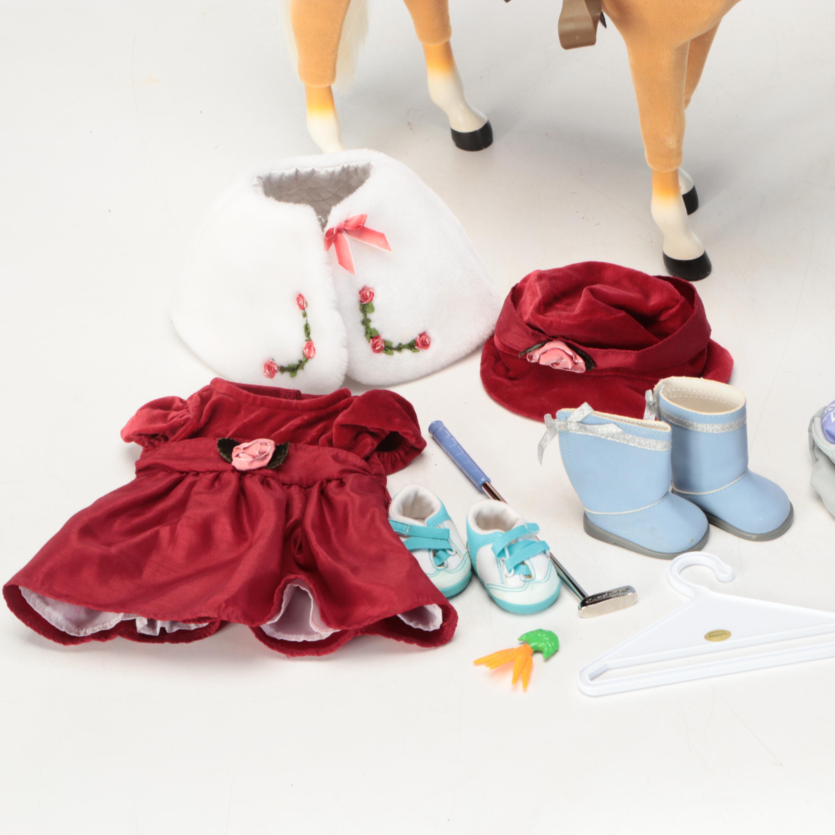 Pleasant Company American Girl Dolls, Horse and Accessories