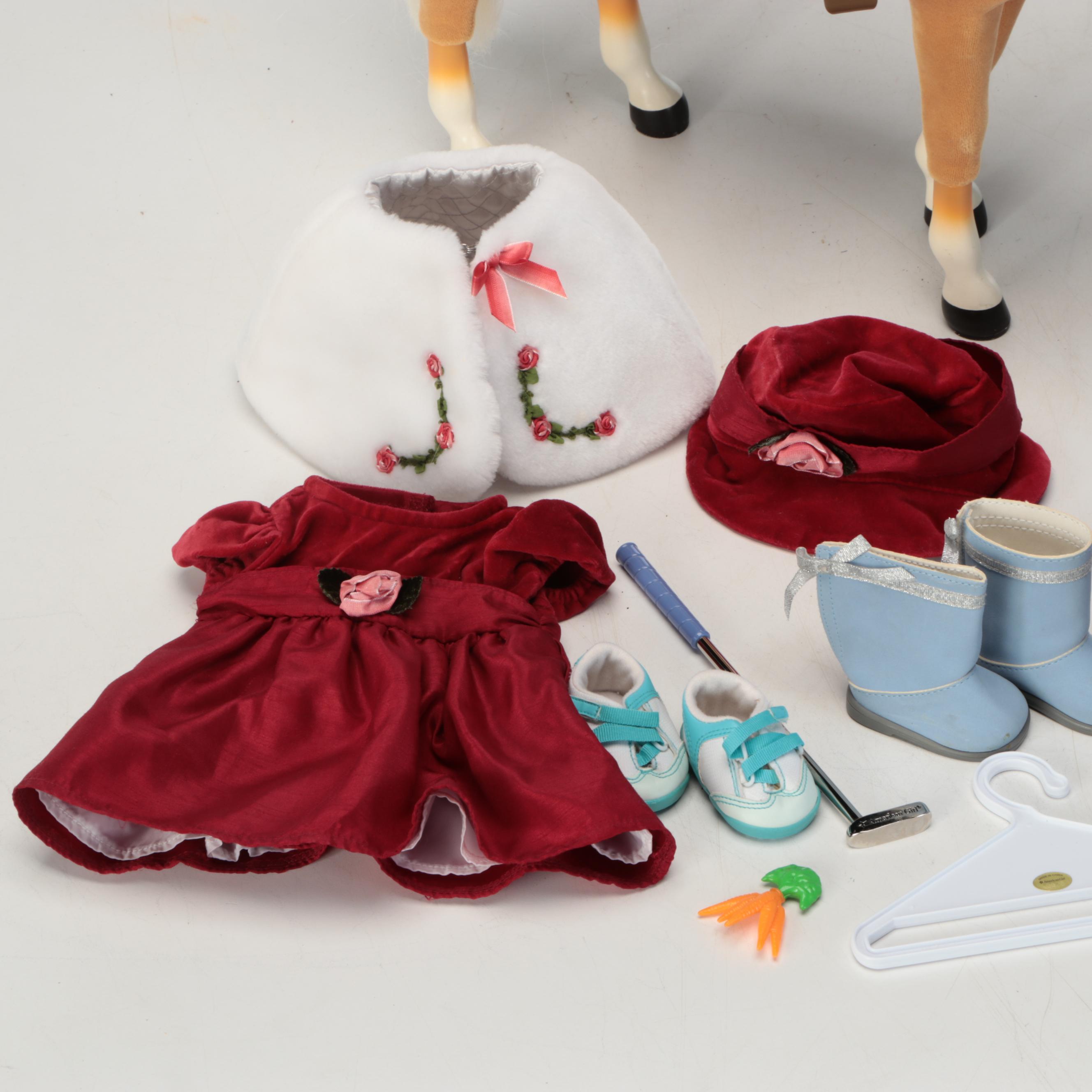Pleasant Company American Girl Dolls, Horse and Accessories