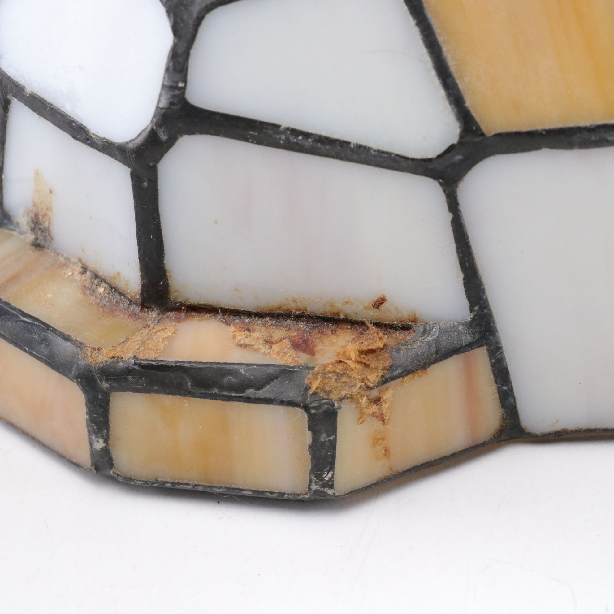 Kitten Slag Glass Accent Lamp with Bobblehead, 2004