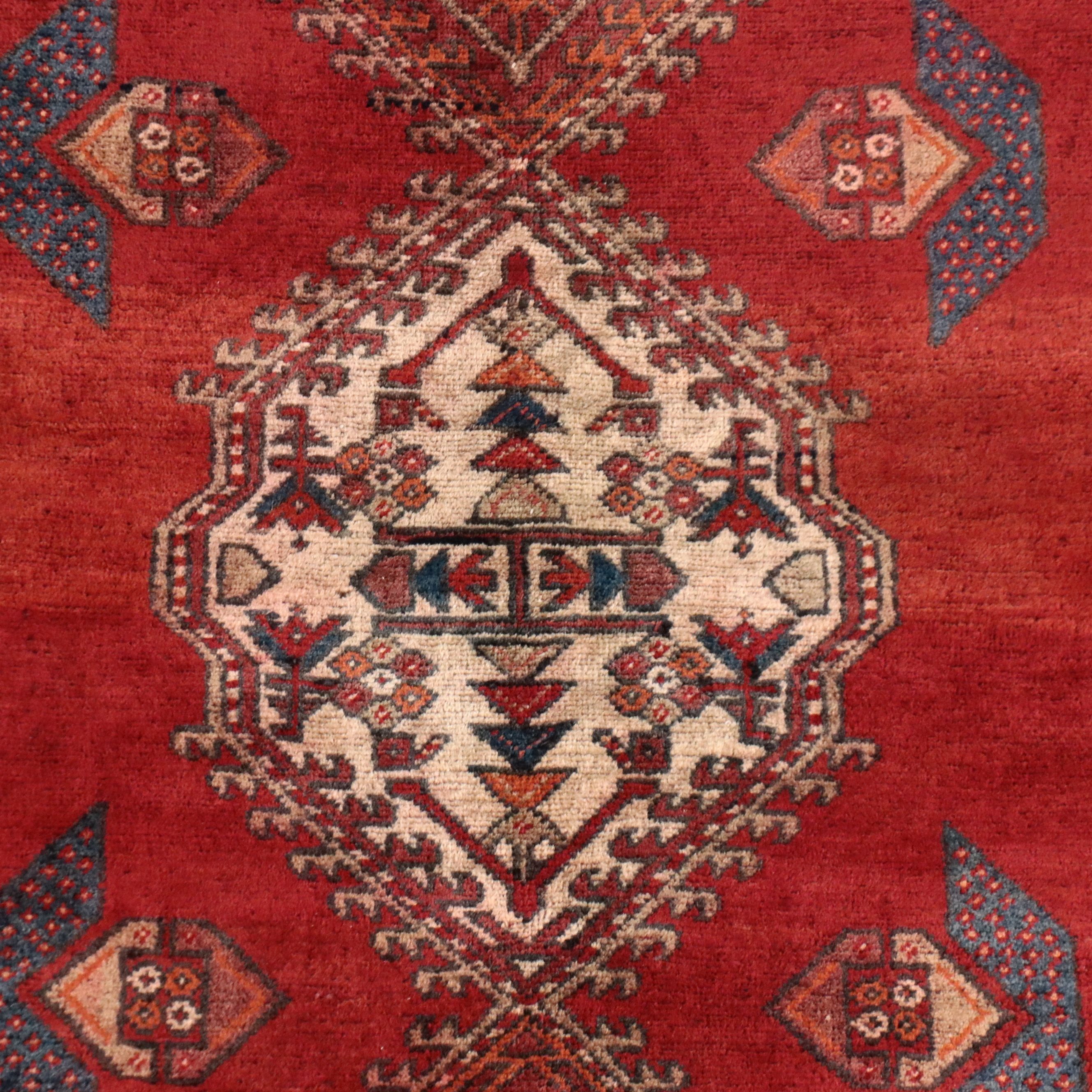 4' x 7'1 Hand-Knotted Persian Lurs Area Rug