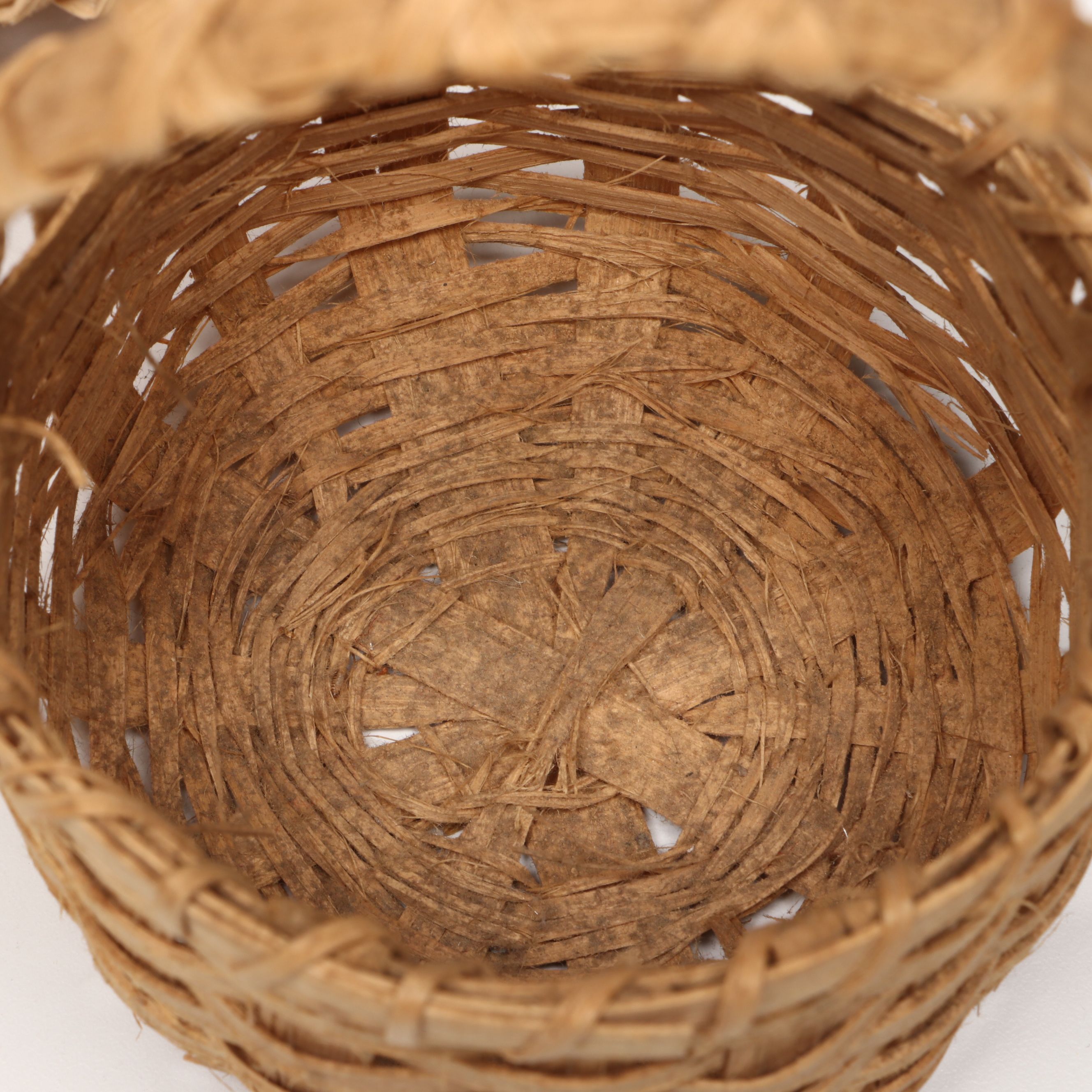 Peggy Powell with Other White Oak Splint Handled Basket