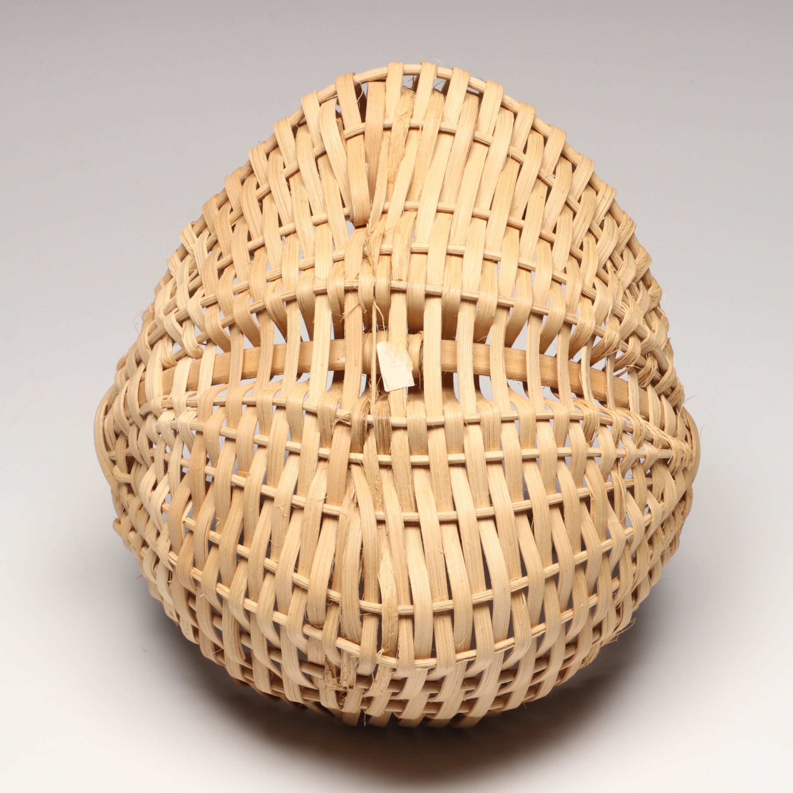 Peggy Powell with Other White Oak Splint Handled Basket