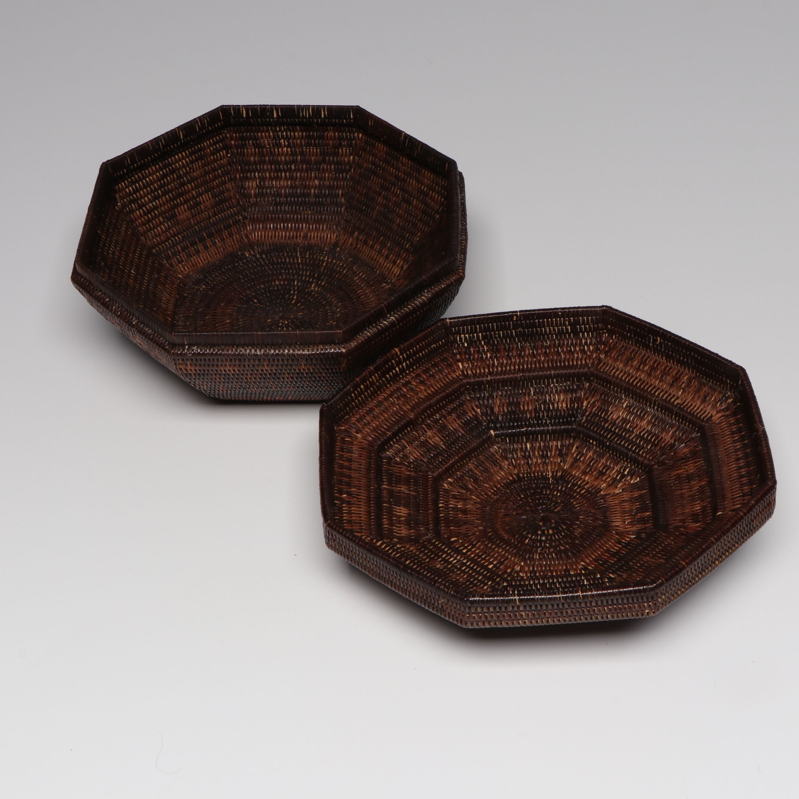 Thai Yan Lipao Fern and Natural Dye Baskets and Betel Set