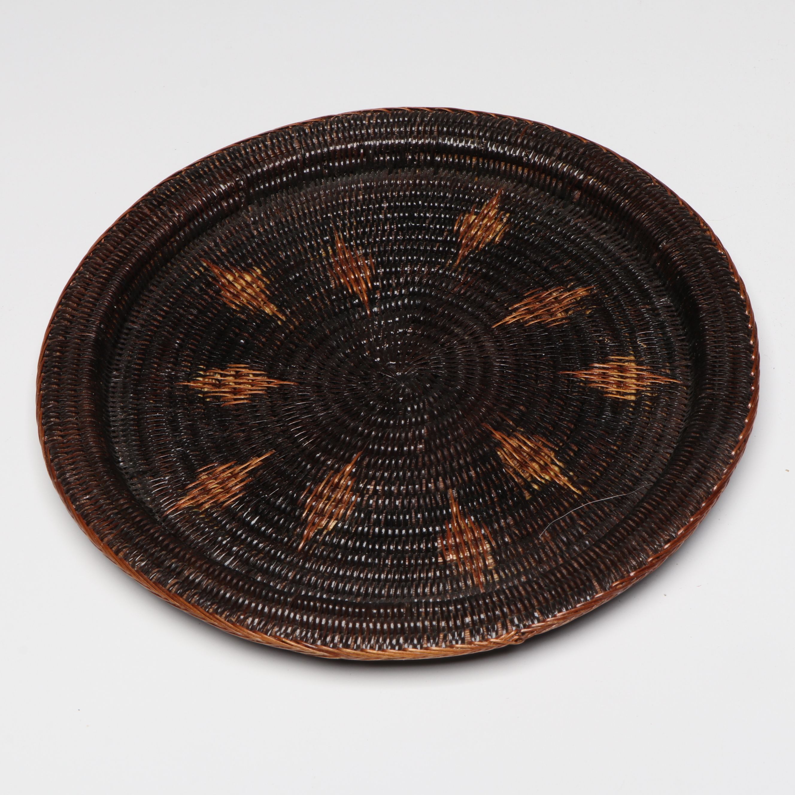 Thai Yan Lipao Fern and Natural Dye Baskets and Betel Set