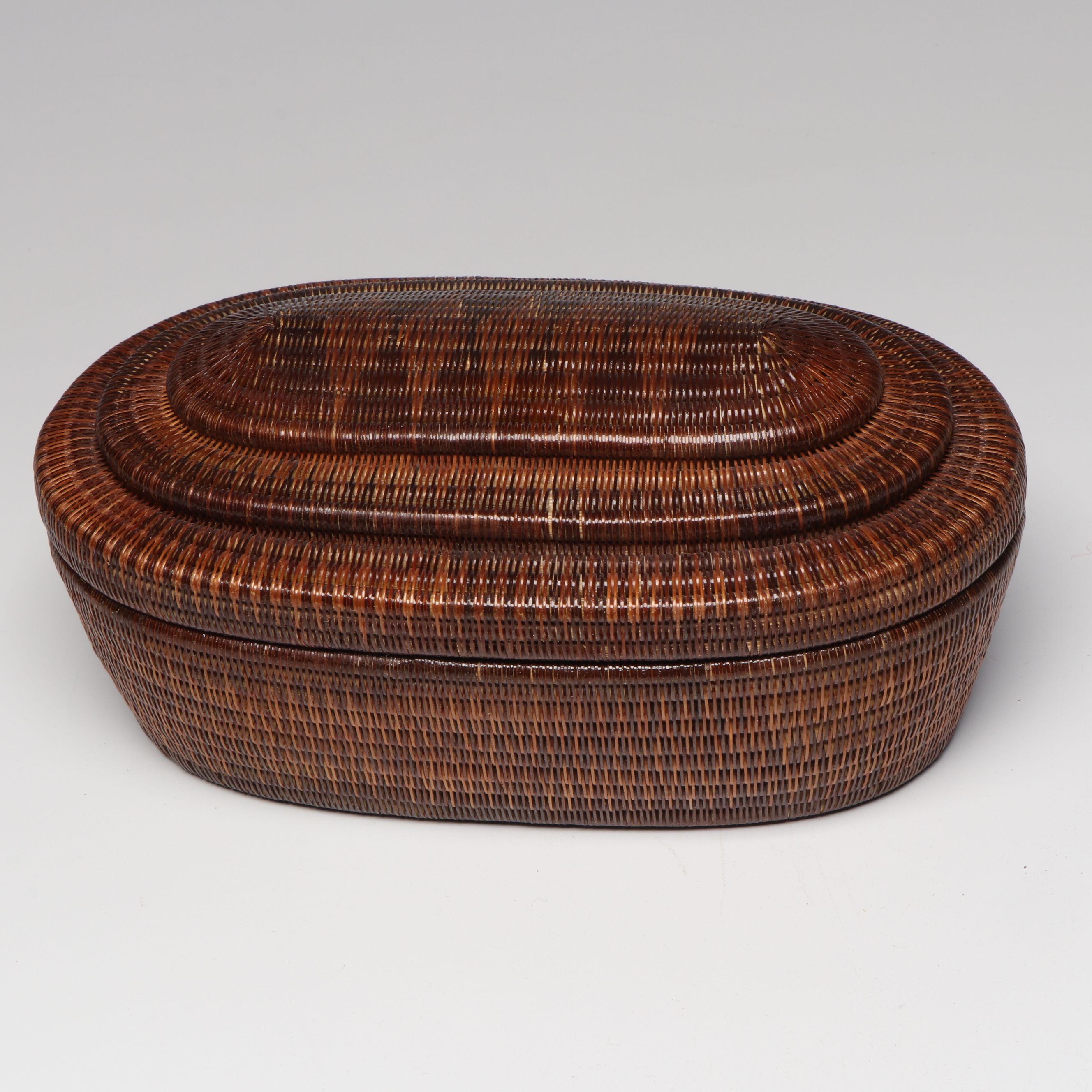 Thai Yan Lipao Fern and Natural Dye Baskets and Betel Set