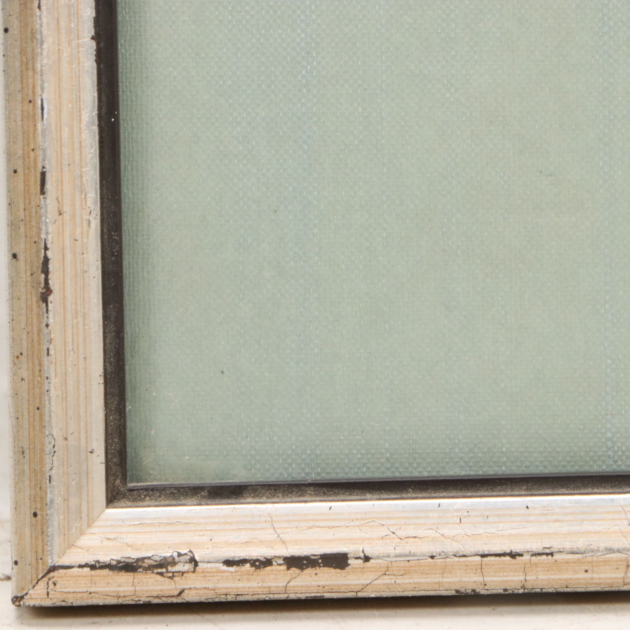 David Allgood Embossed Serigraph "Herons," 1983