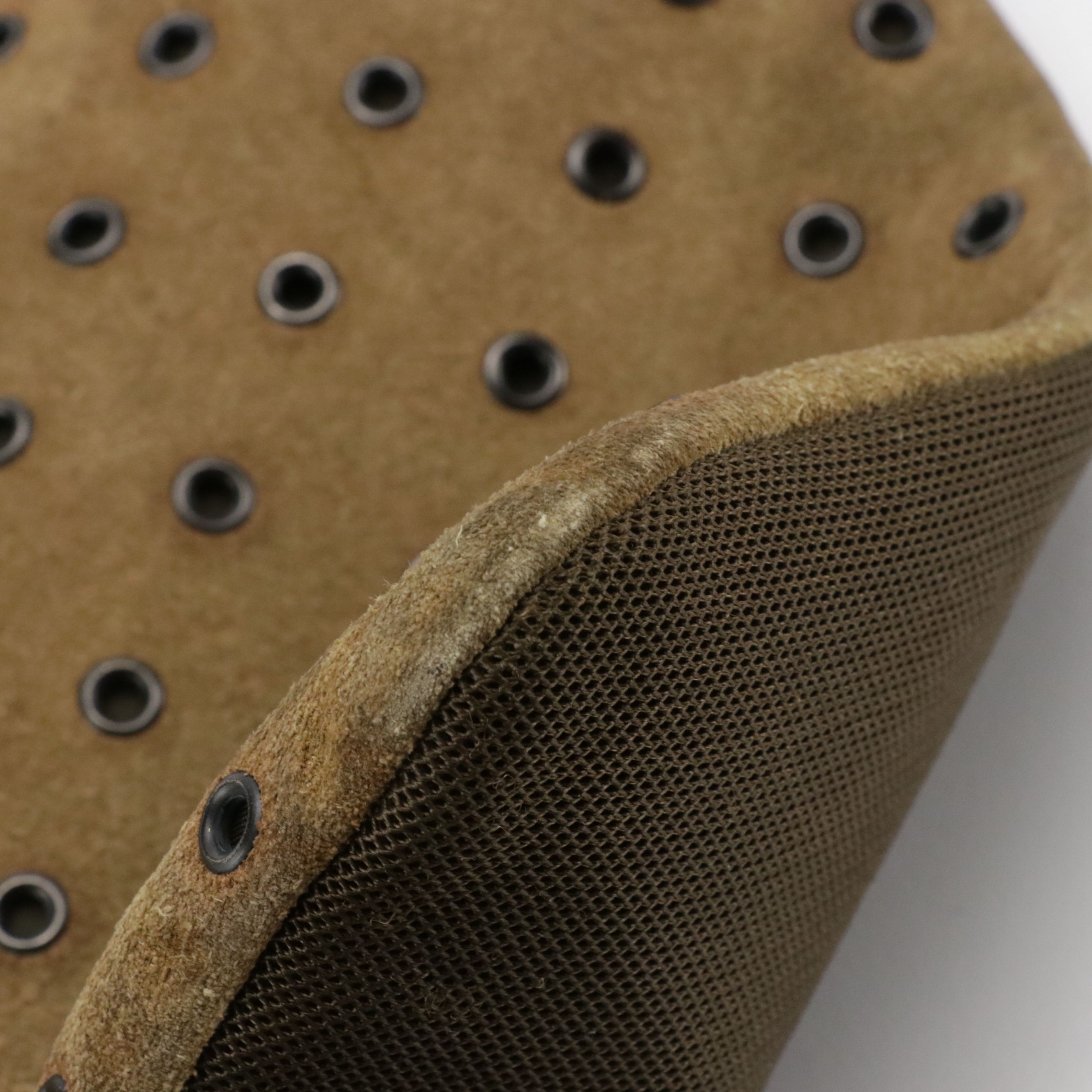 Prada Leaf Appliqué Crossbody Bag in Grommet Suede and Nylon