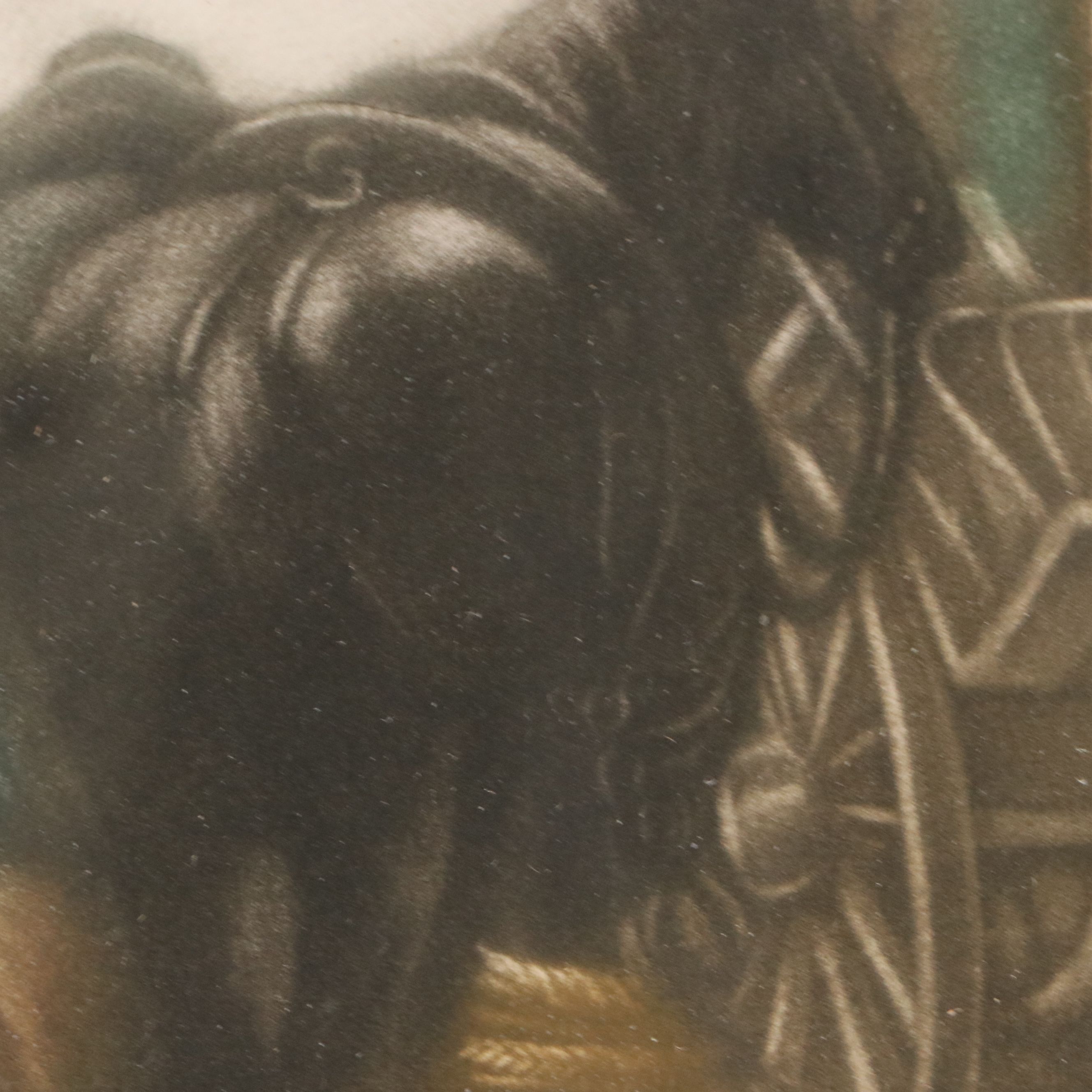 Lionel Ewart Mezzotint After F. Wheatley "Preparing for Market," Early 20th C.