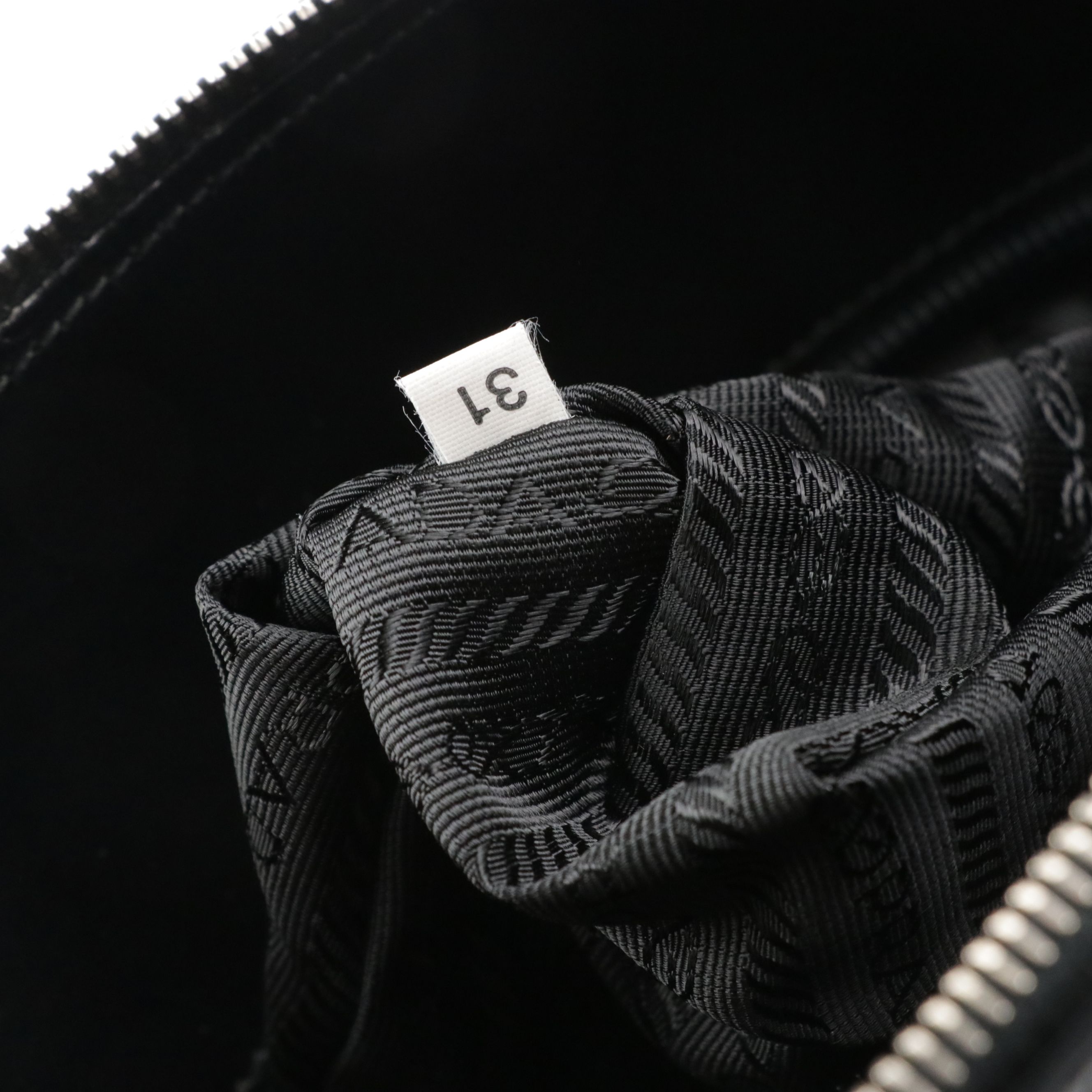 Prada Rubber Bumper Shoulder Bag B9487 in Neoprene and Calf Leather