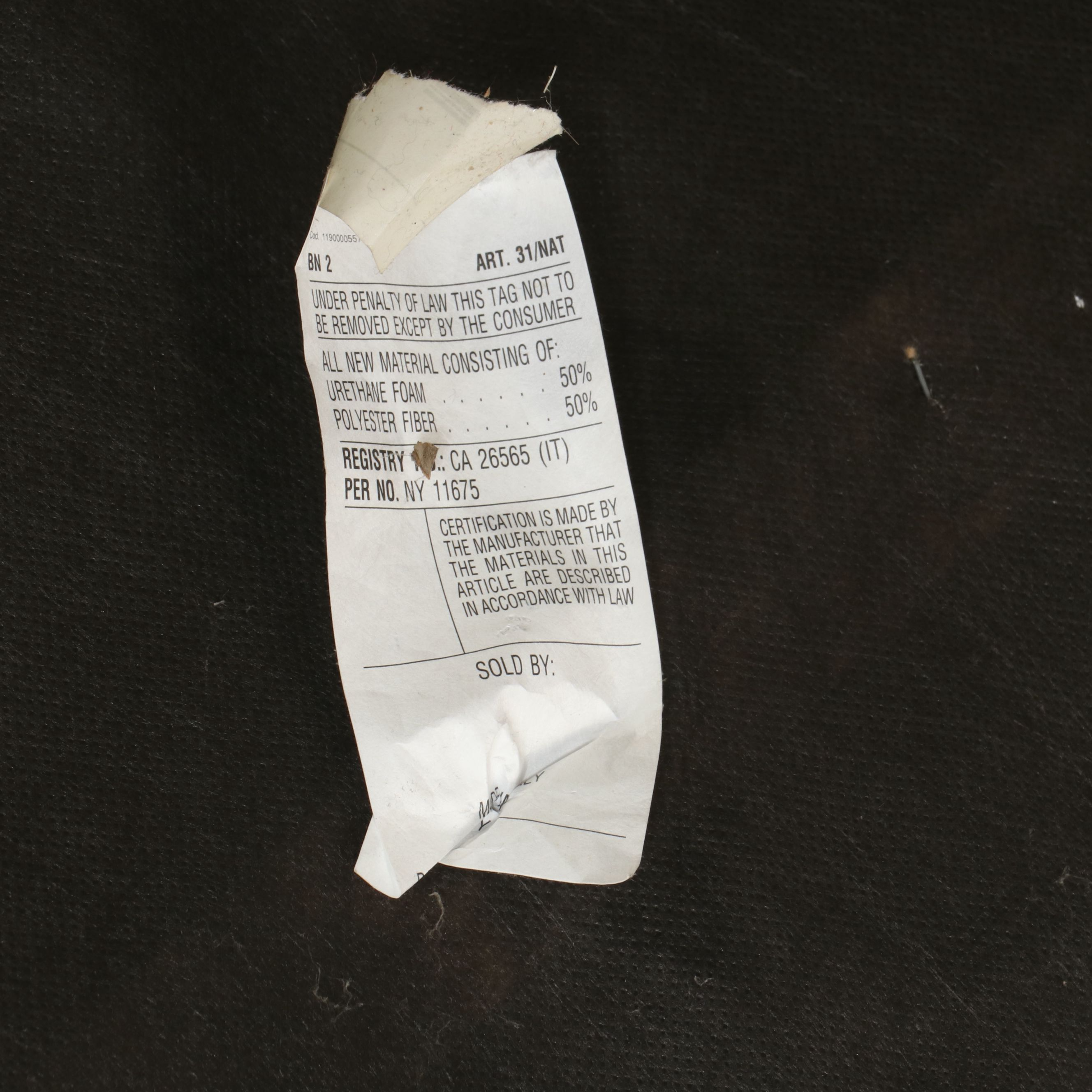 Caramel Colored Leather Sofa