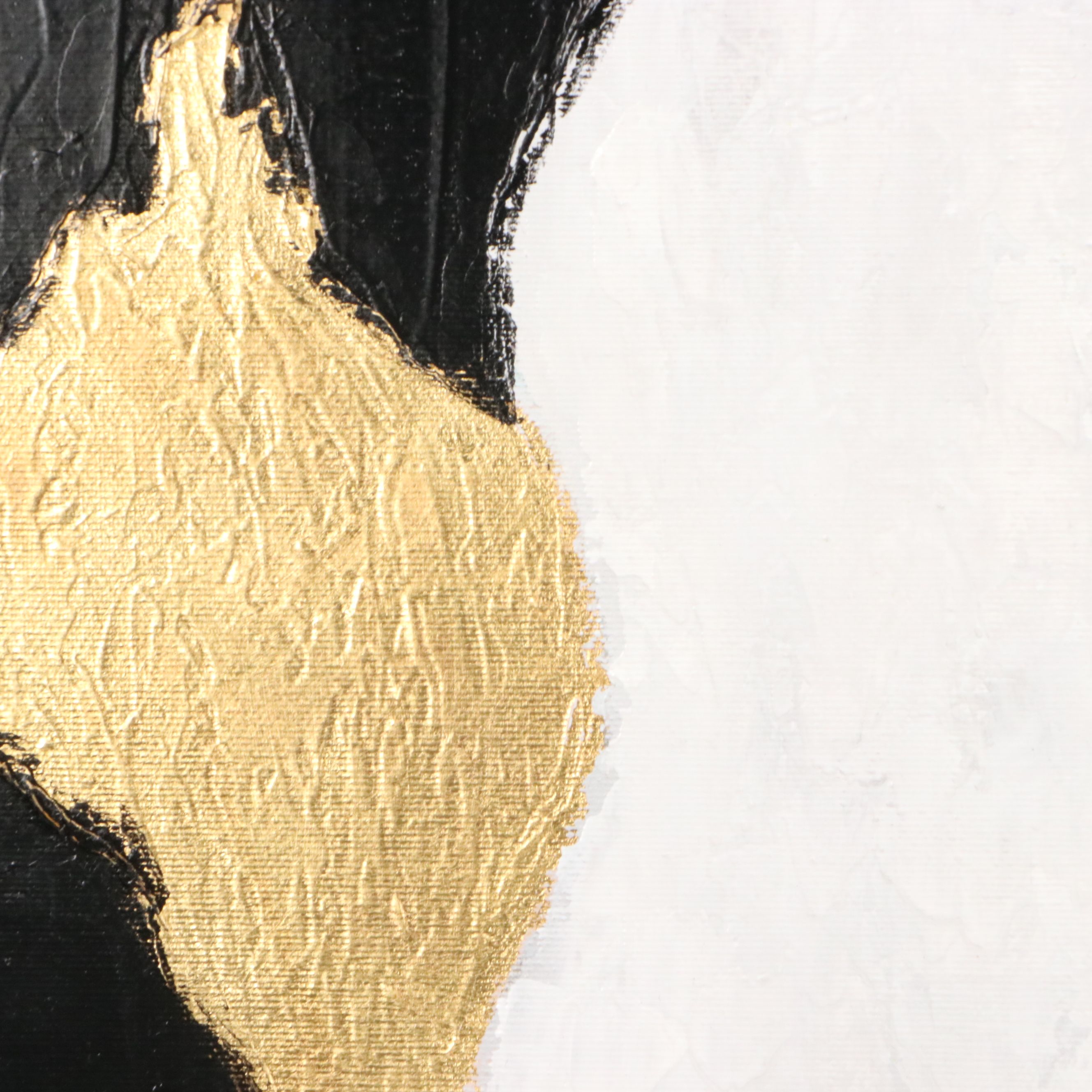 Acousart Abstract Acrylic Painting "With Grace and Ease," 21st Century