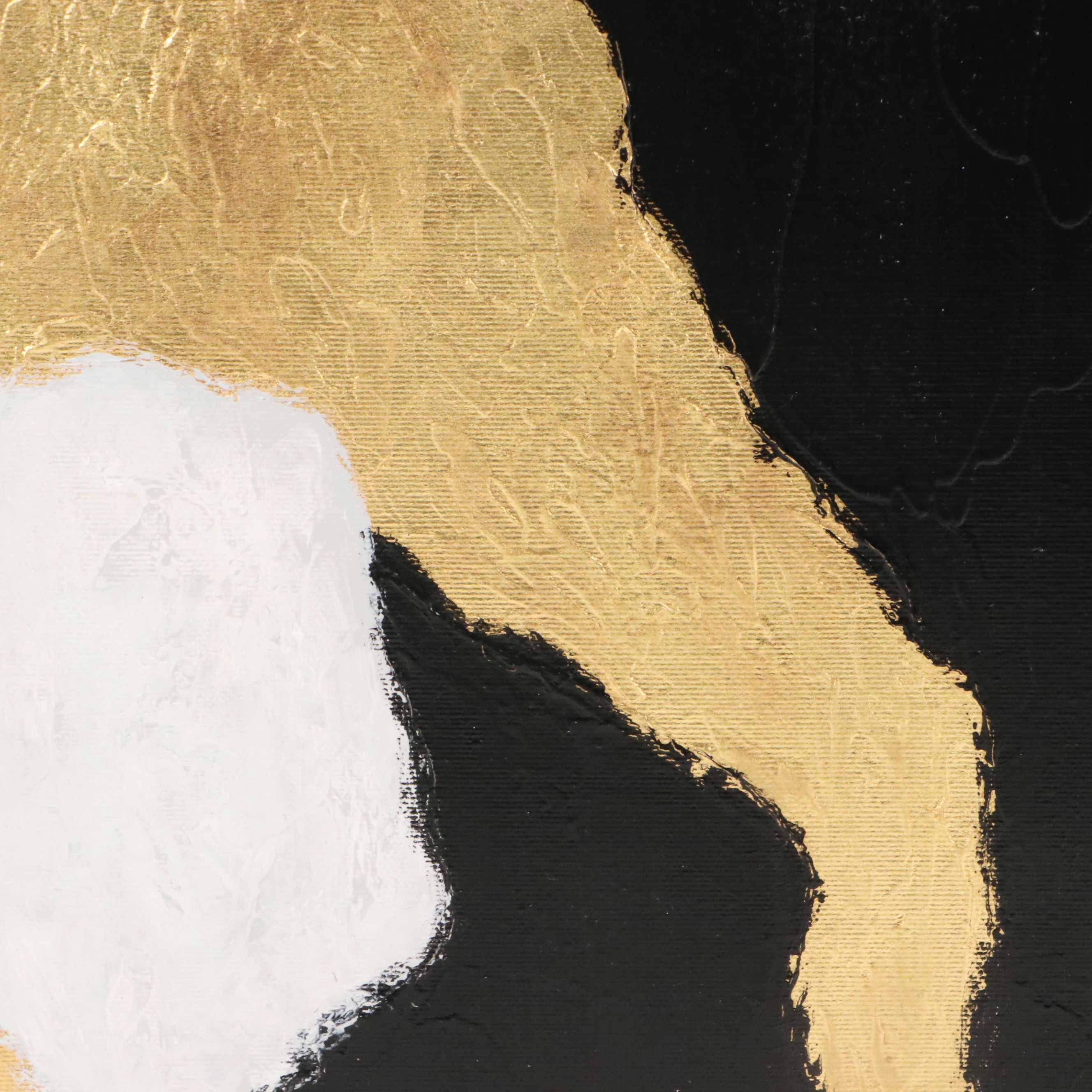 Acousart Abstract Acrylic Painting "With Grace and Ease," 21st Century