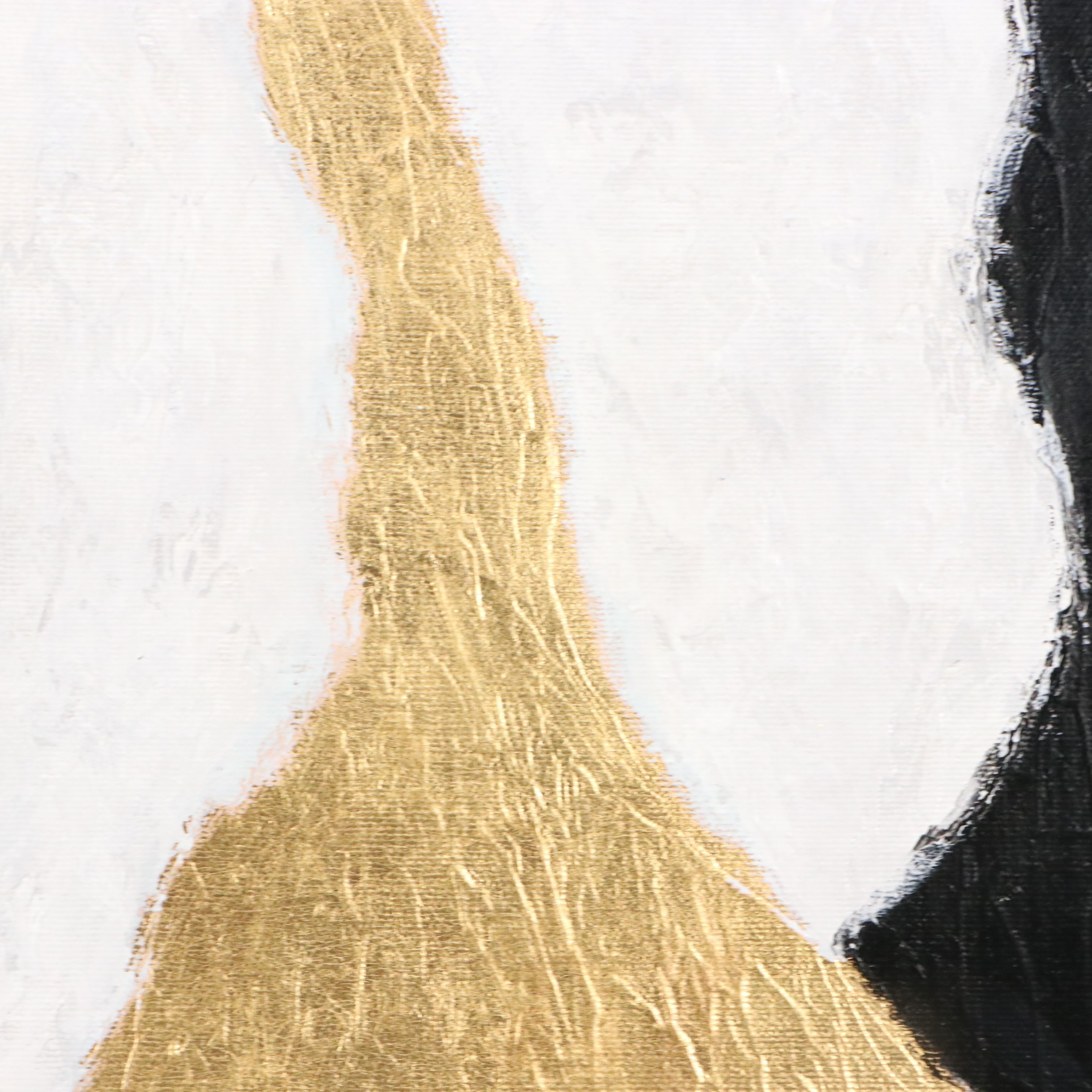 Acousart Abstract Acrylic Painting "With Grace and Ease," 21st Century