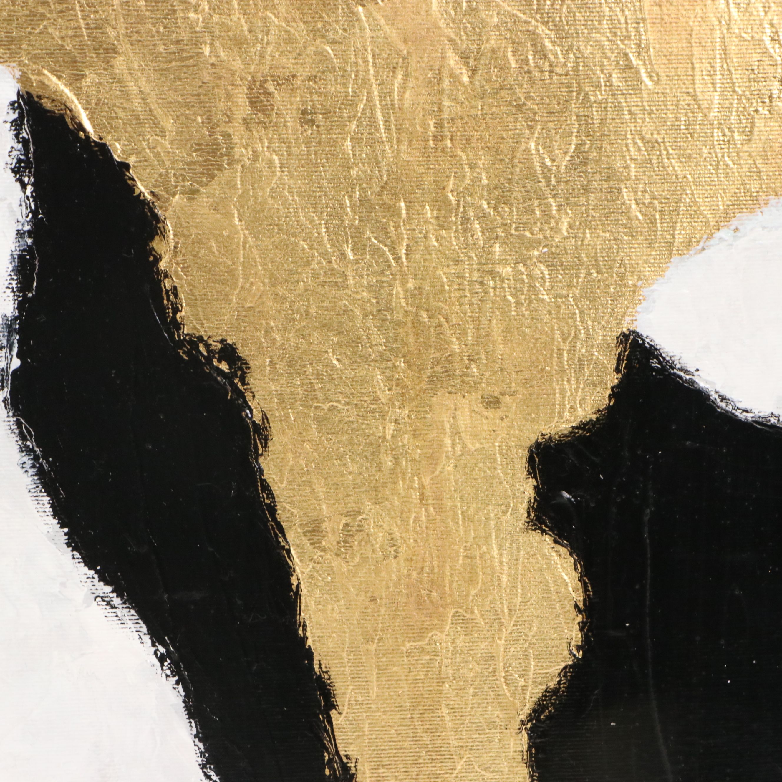 Acousart Abstract Acrylic Painting "With Grace and Ease," 21st Century