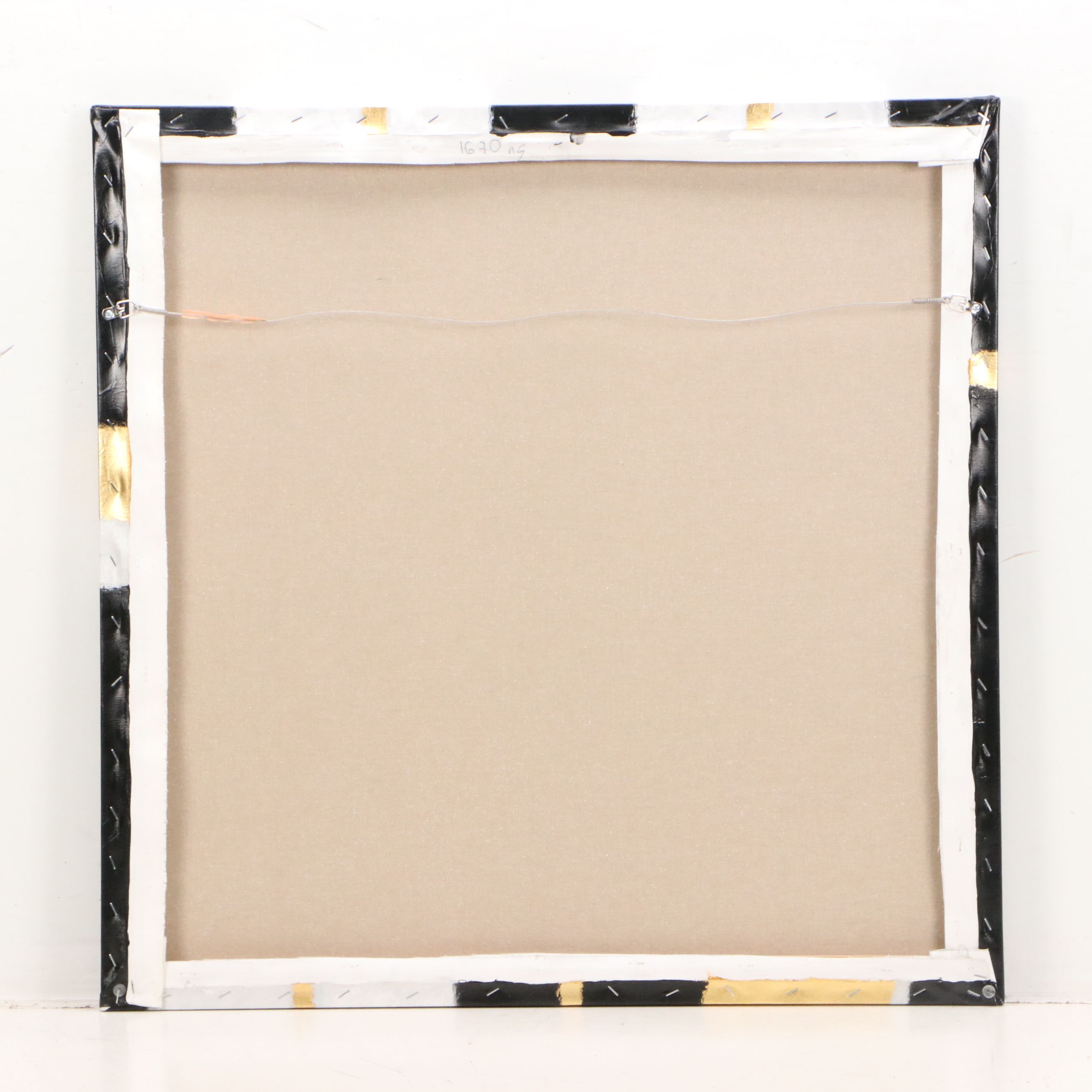 Acousart Abstract Acrylic Painting "With Grace and Ease," 21st Century