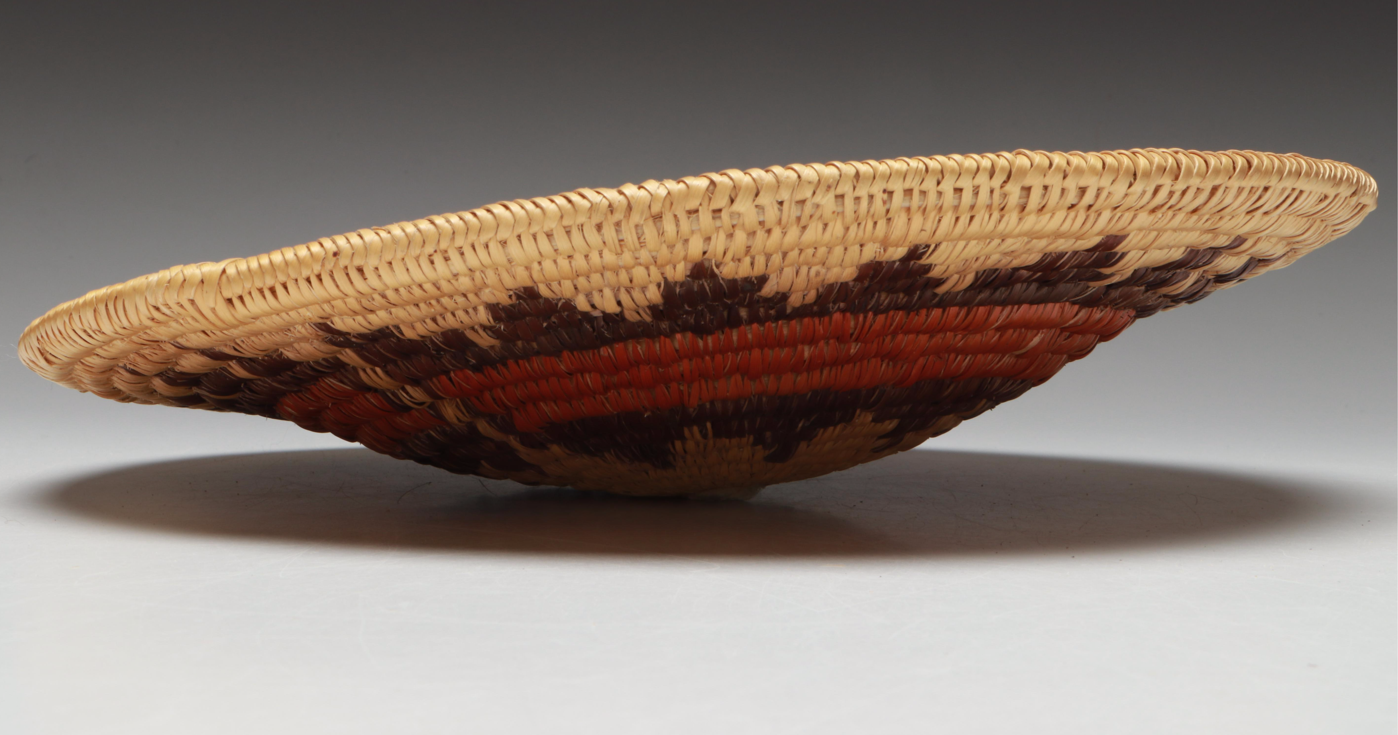 Diné (Navajo) Handwoven Wedding Basket