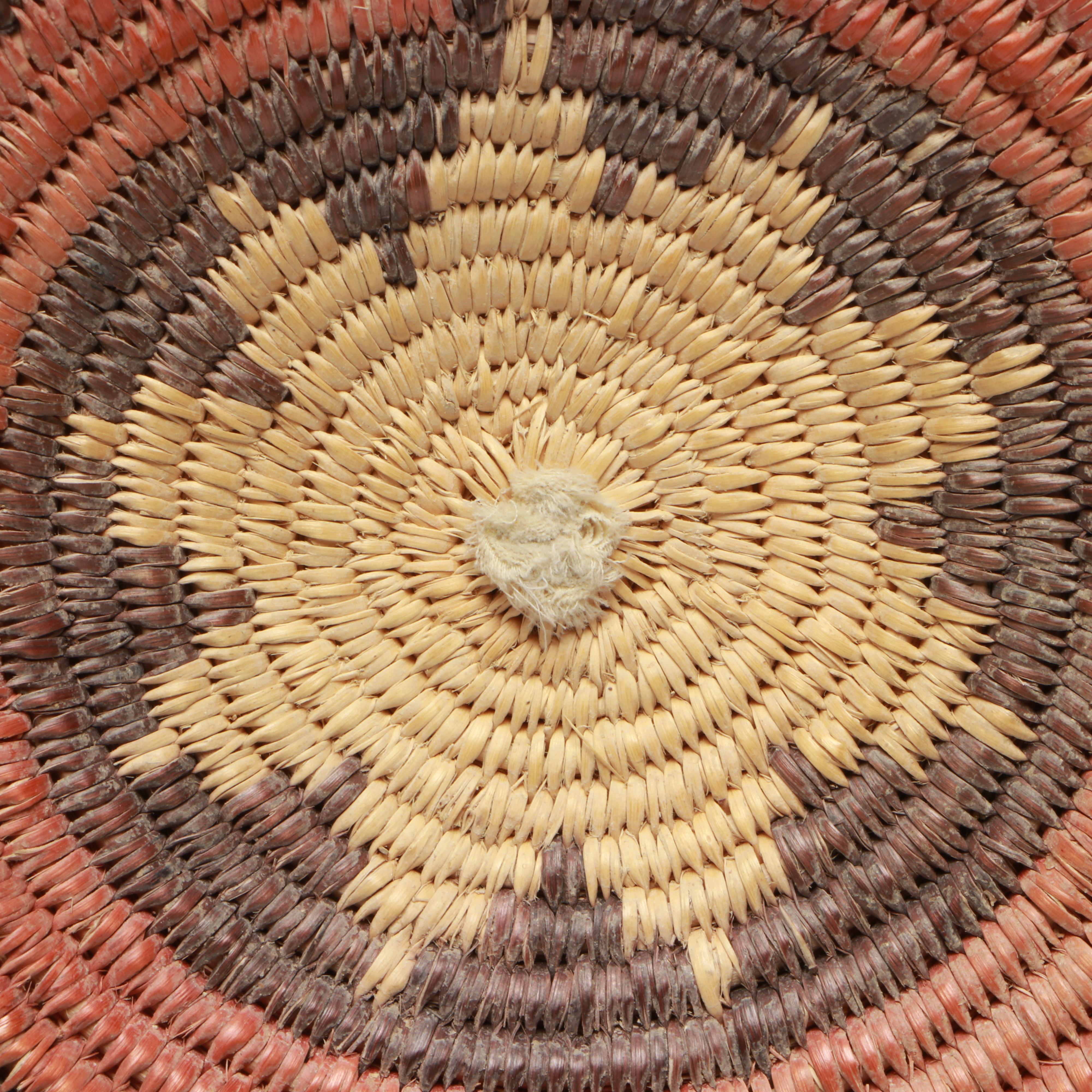 Diné (Navajo) Handwoven Wedding Basket