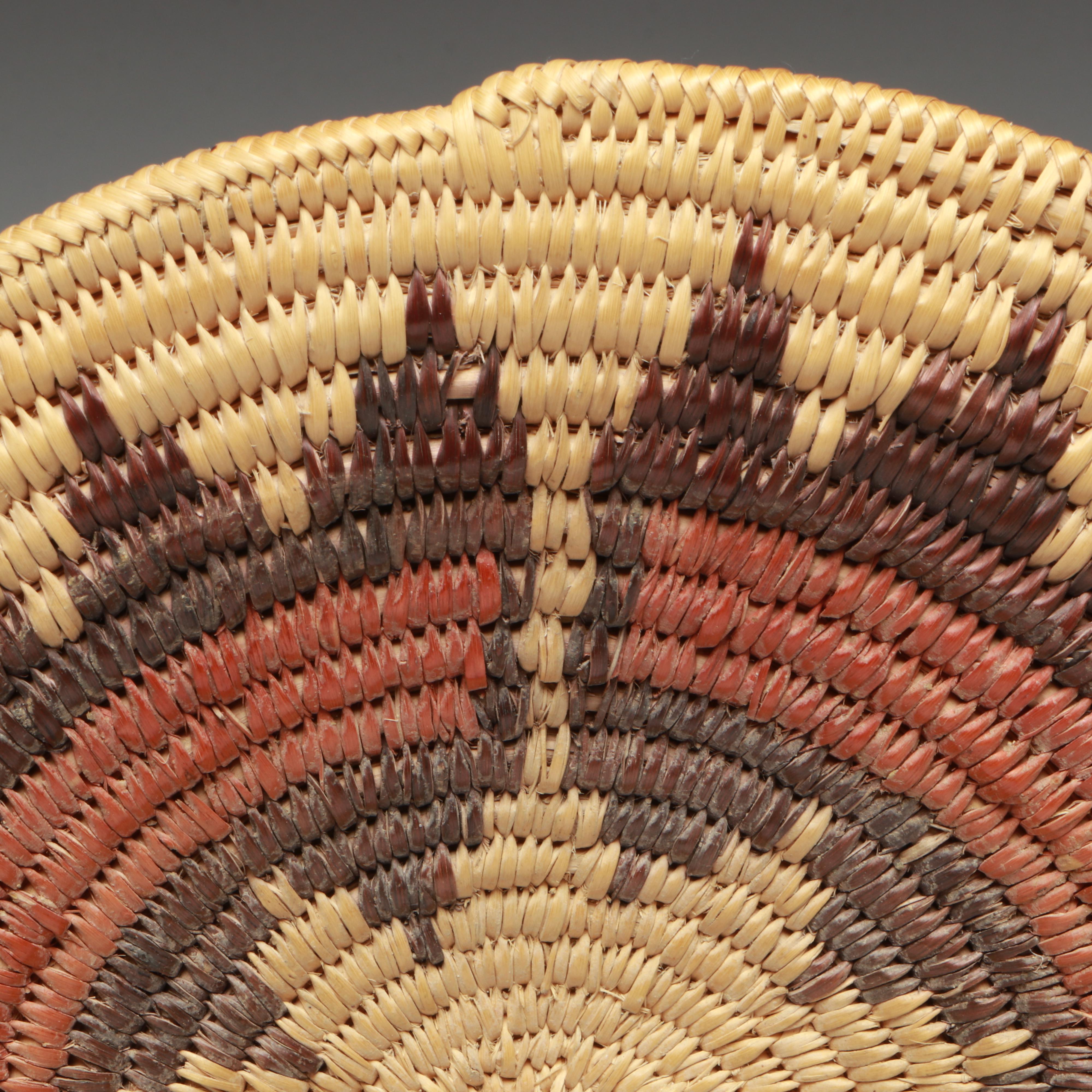 Diné (Navajo) Handwoven Wedding Basket
