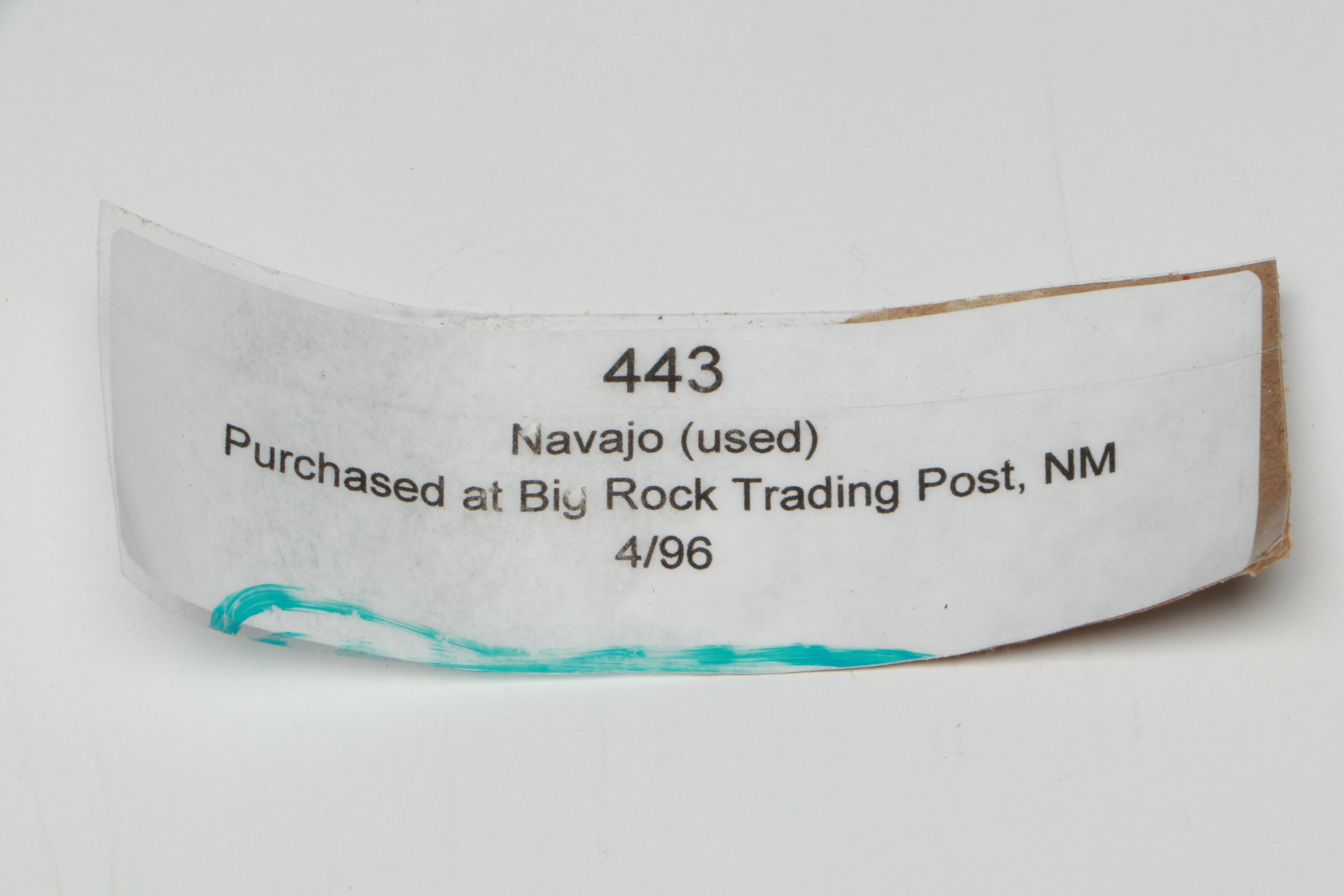 Diné (Navajo) Handwoven Wedding Basket