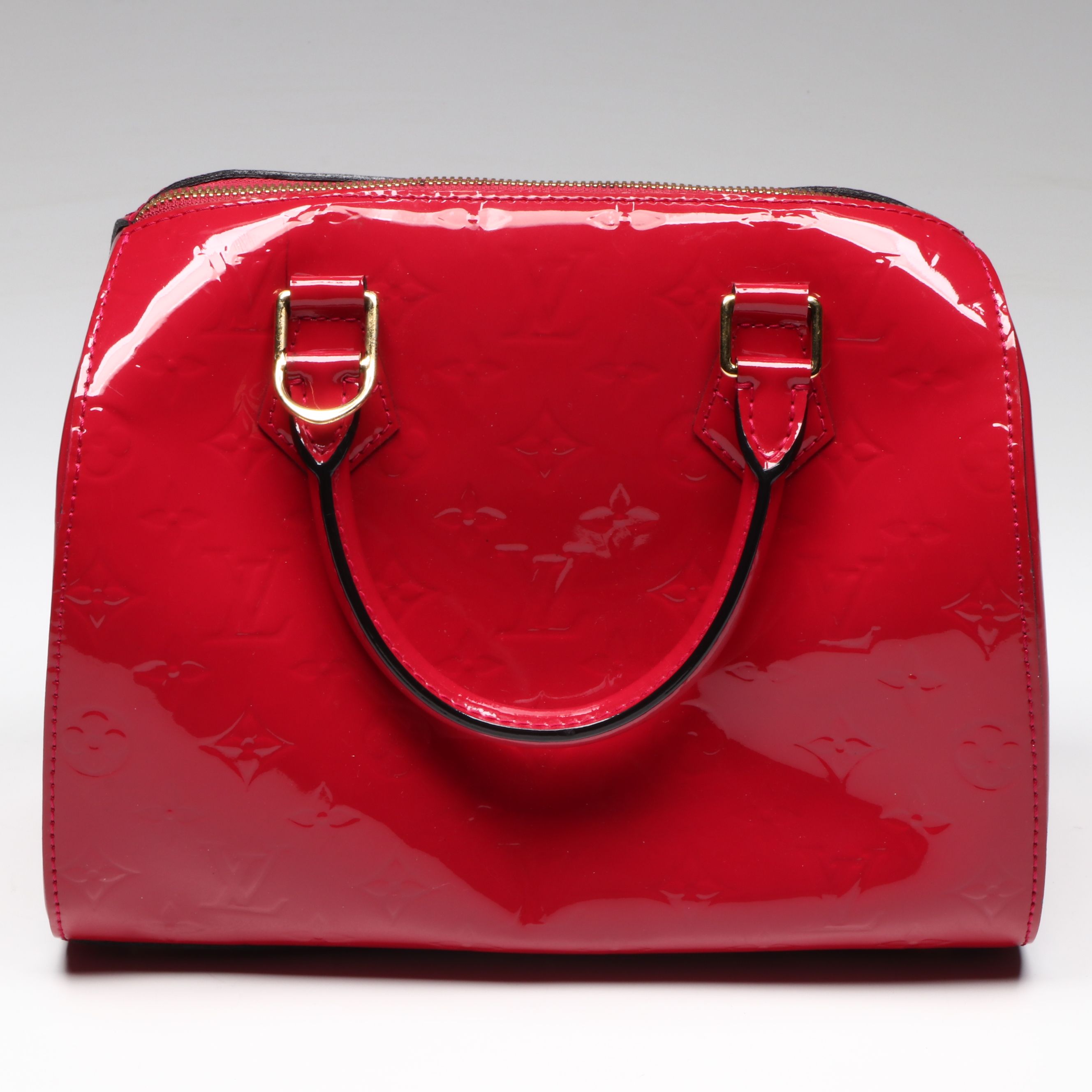 Louis Vuitton Montana Bag in Pomme d'Amour Monogram Vernis Leather