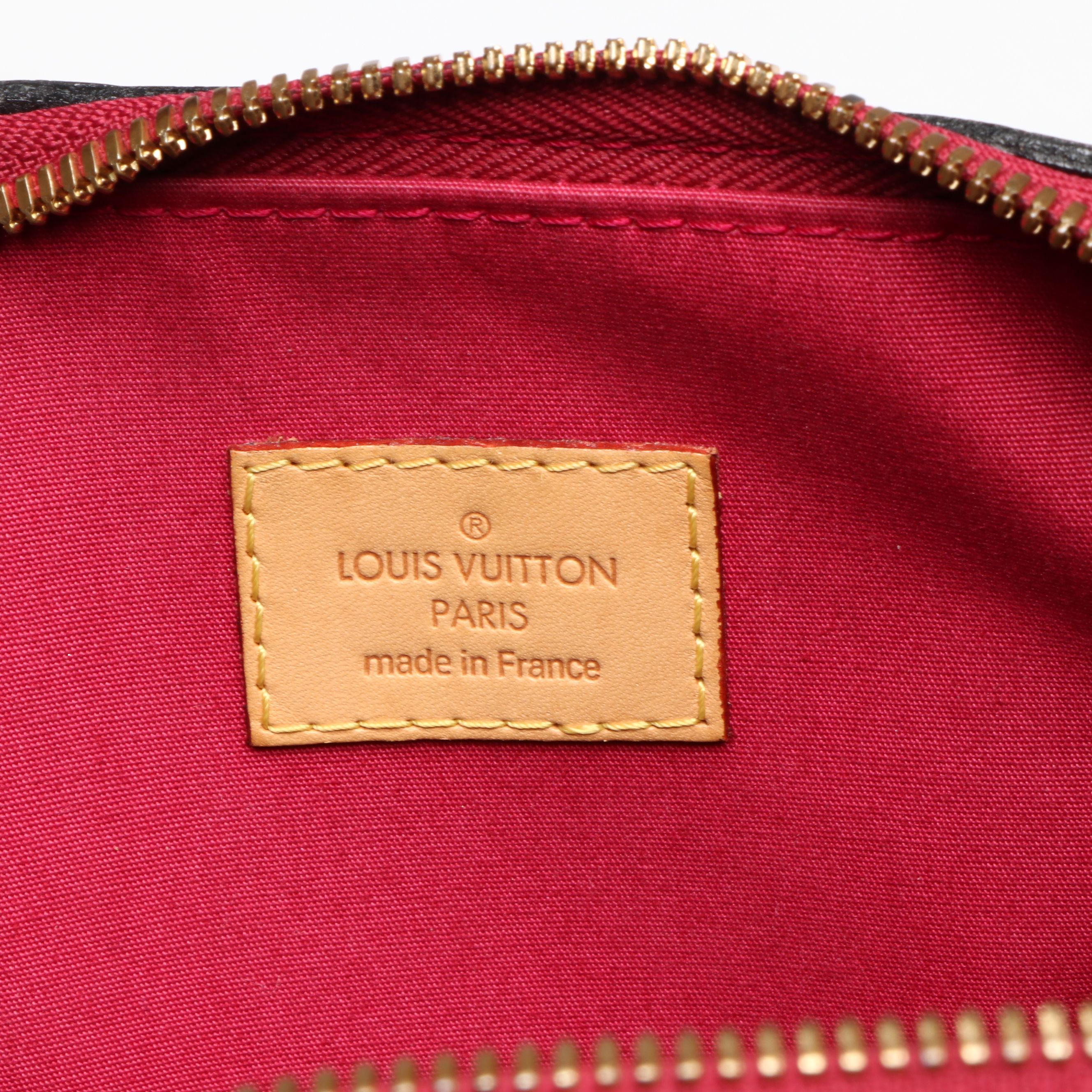 Louis Vuitton Montana Bag in Pomme d'Amour Monogram Vernis Leather