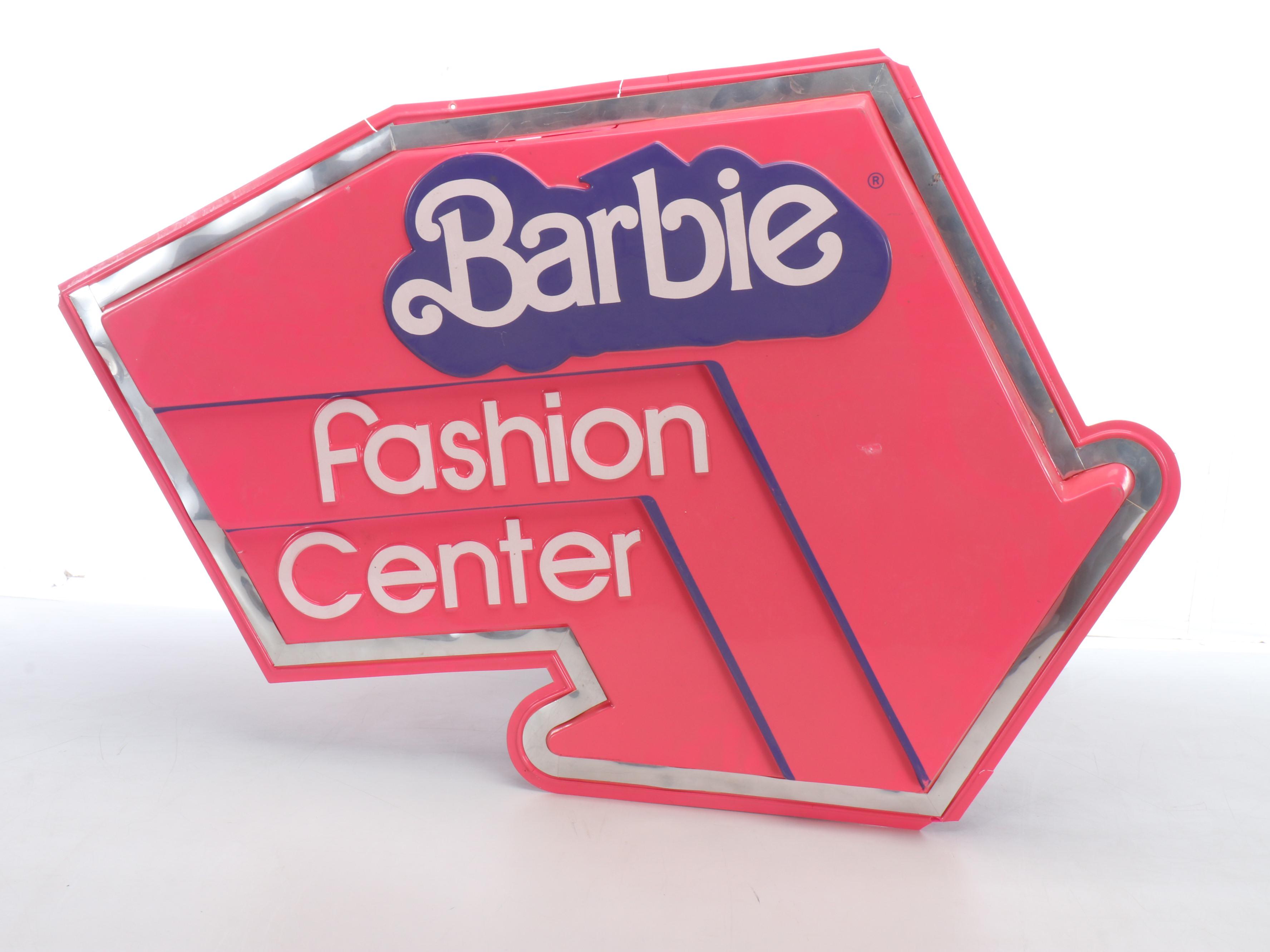 "Barbie or Hot Wheels" Happy Meal Sets with More Promotional Signs and Dolls