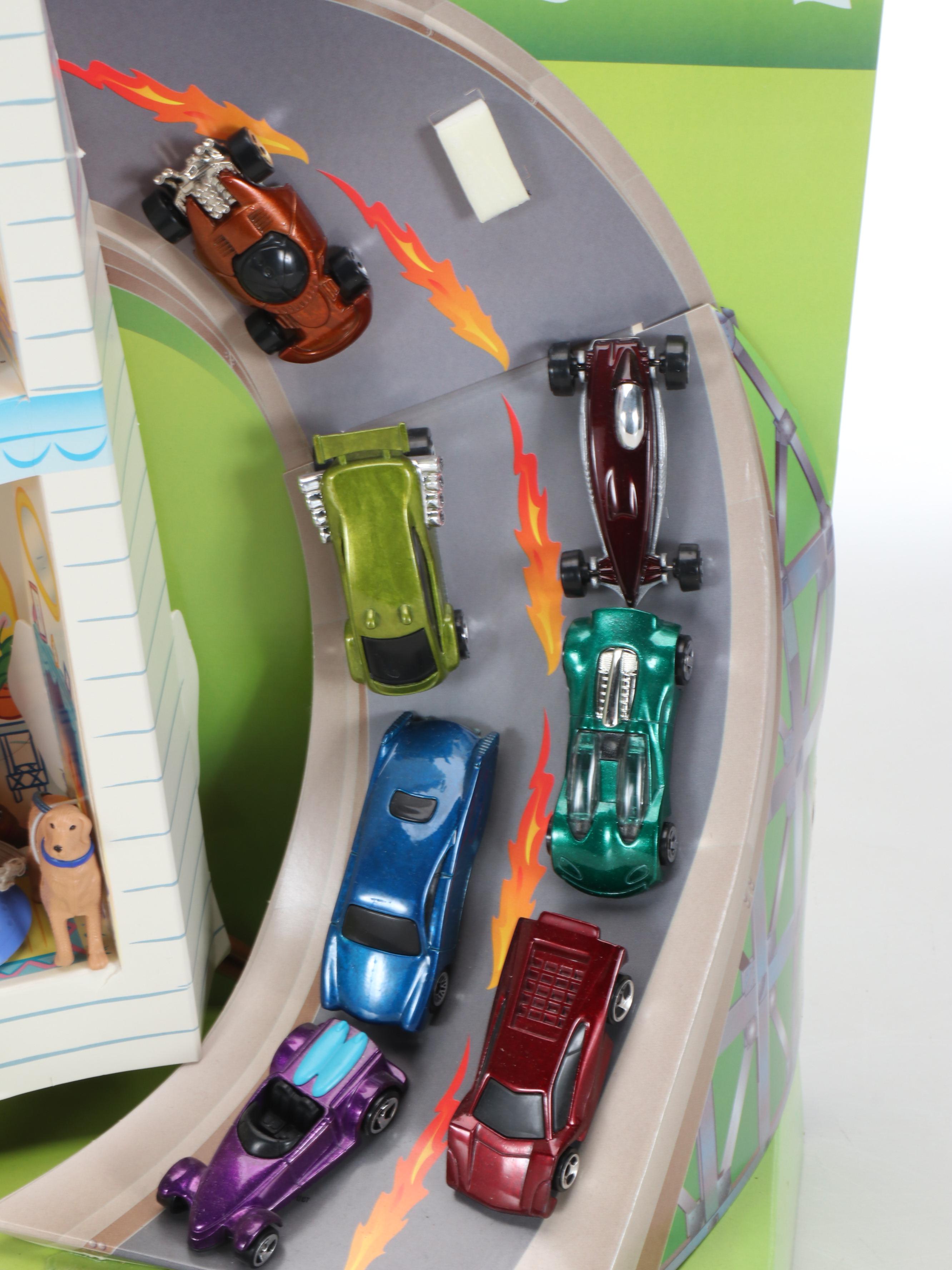 "Barbie or Hot Wheels" Happy Meal Sets with More Promotional Signs and Dolls