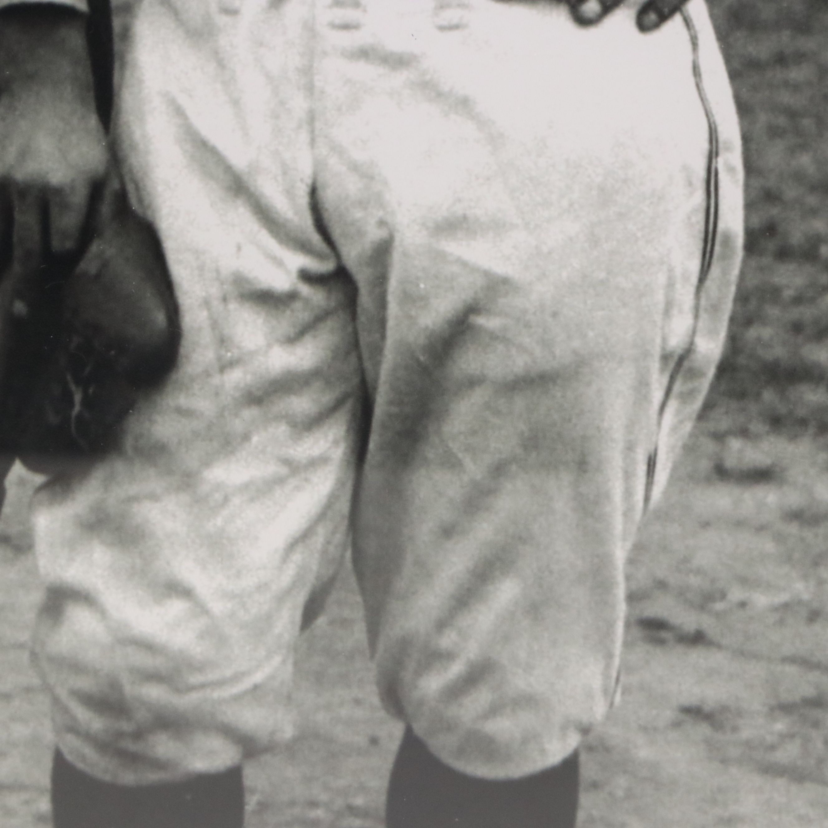 Reproduction Photograph of Babe Ruth and Lou Gehrig From Barnstorming Tour