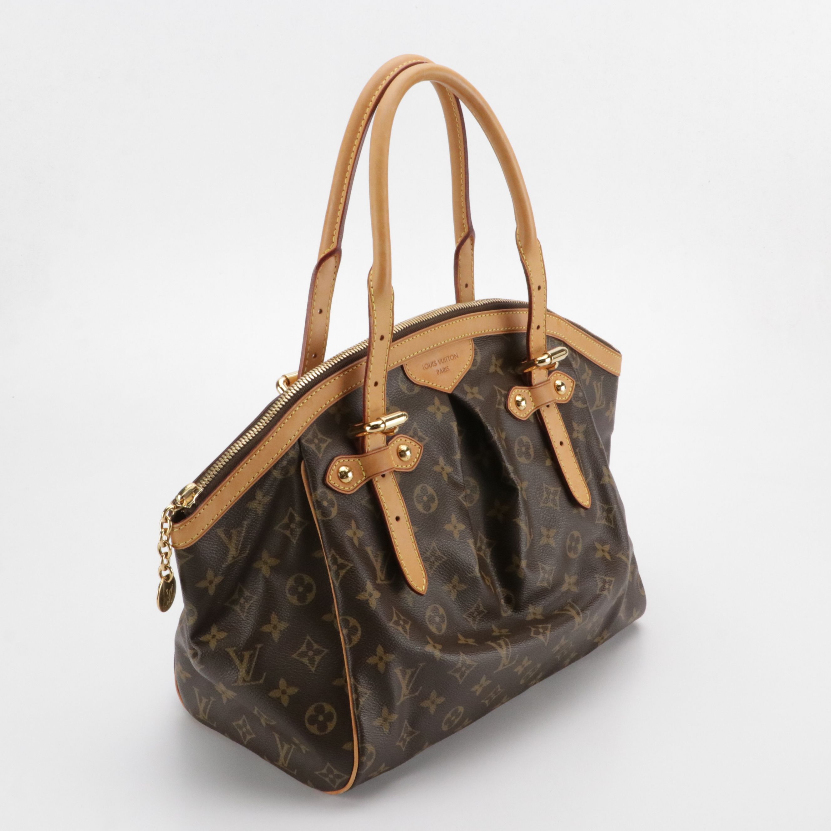 Louis Vuitton Tivoli GM Shoulder Bag in Monogram Canvas and Leather Trim
