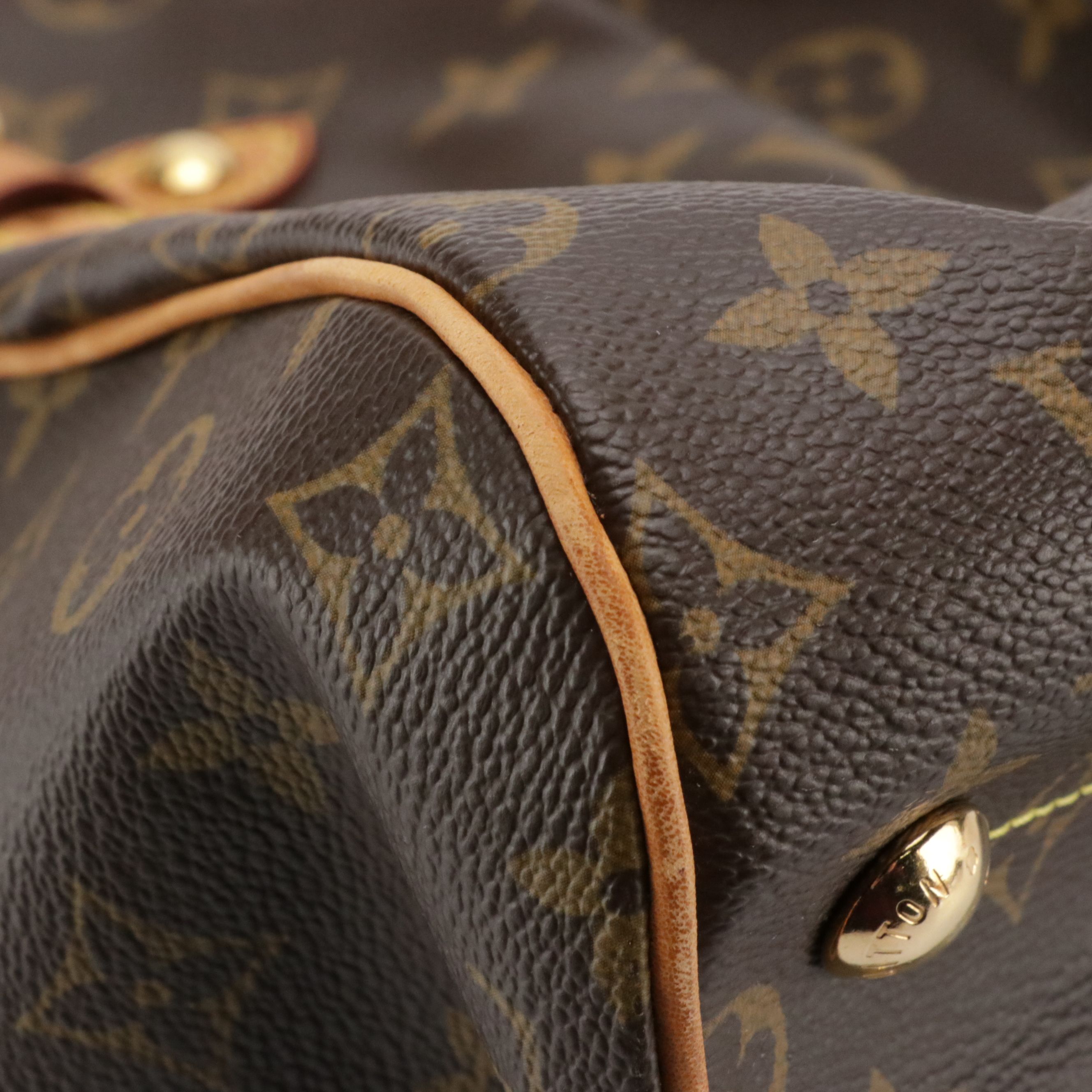 Louis Vuitton Tivoli GM Shoulder Bag in Monogram Canvas and Leather Trim