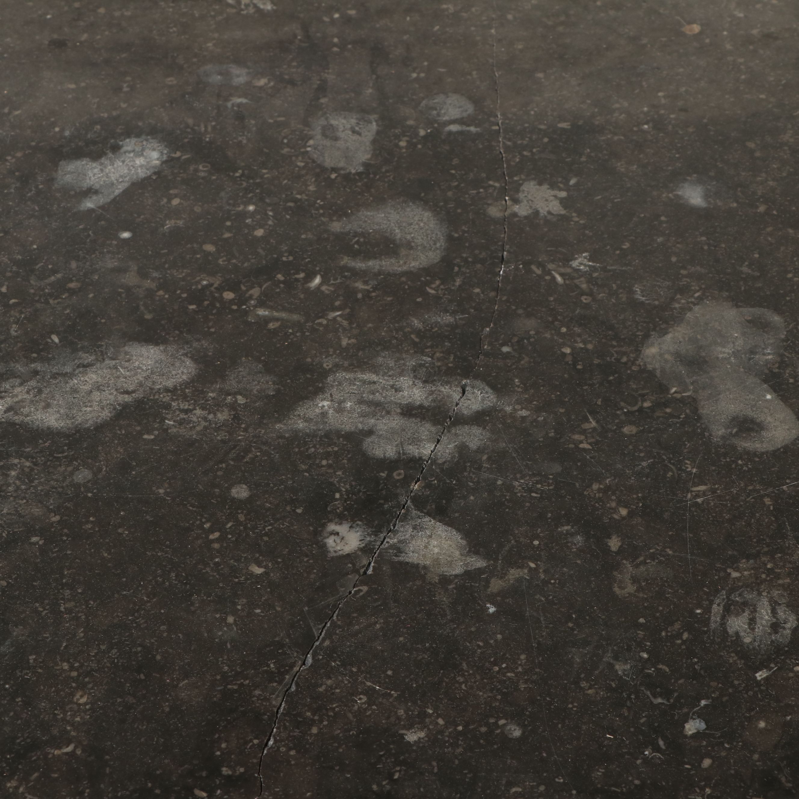 French Louis Philippe Flame Mahogany Commode with Marble Top, 19th Century