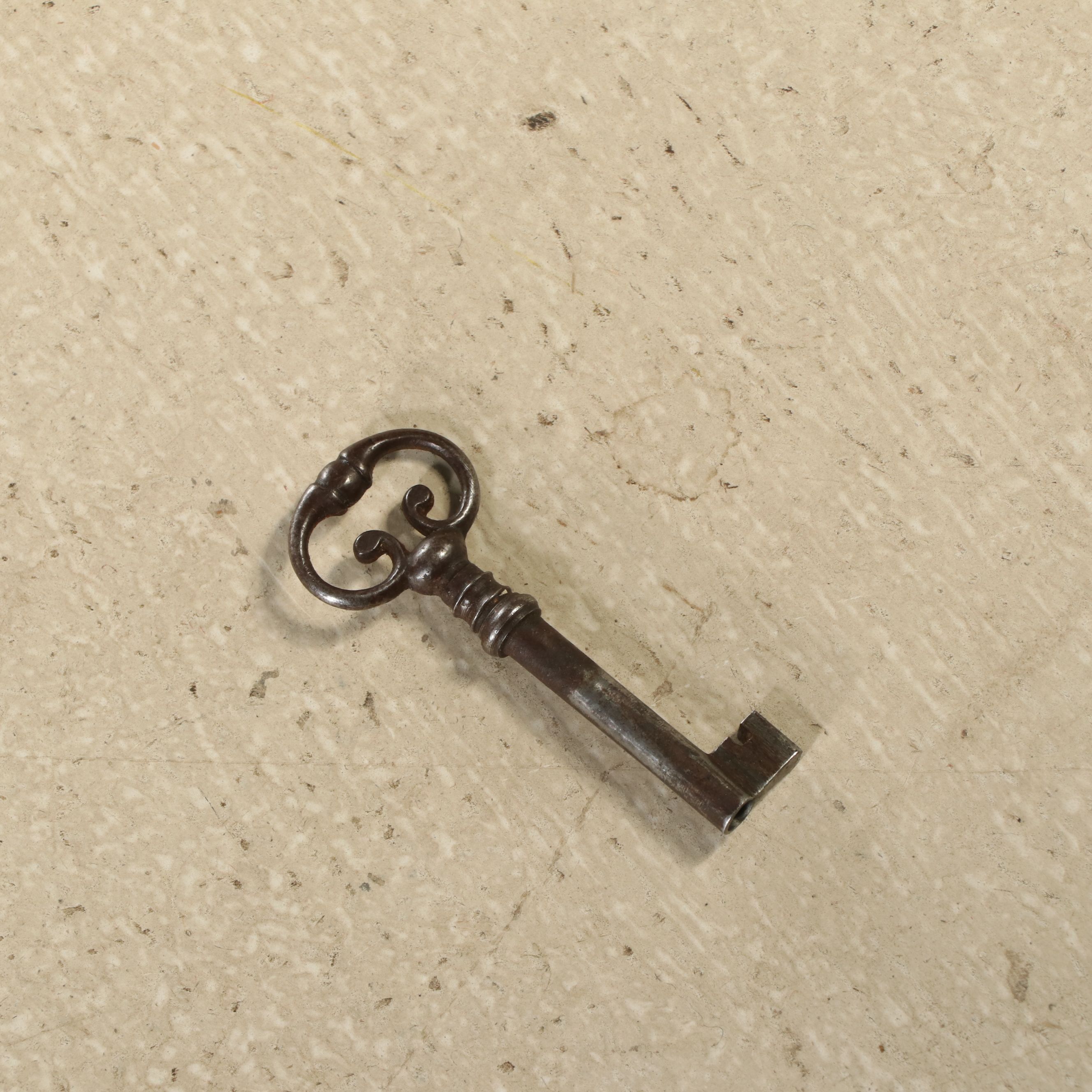 French Louis Philippe Flame Mahogany Commode with Marble Top, 19th Century