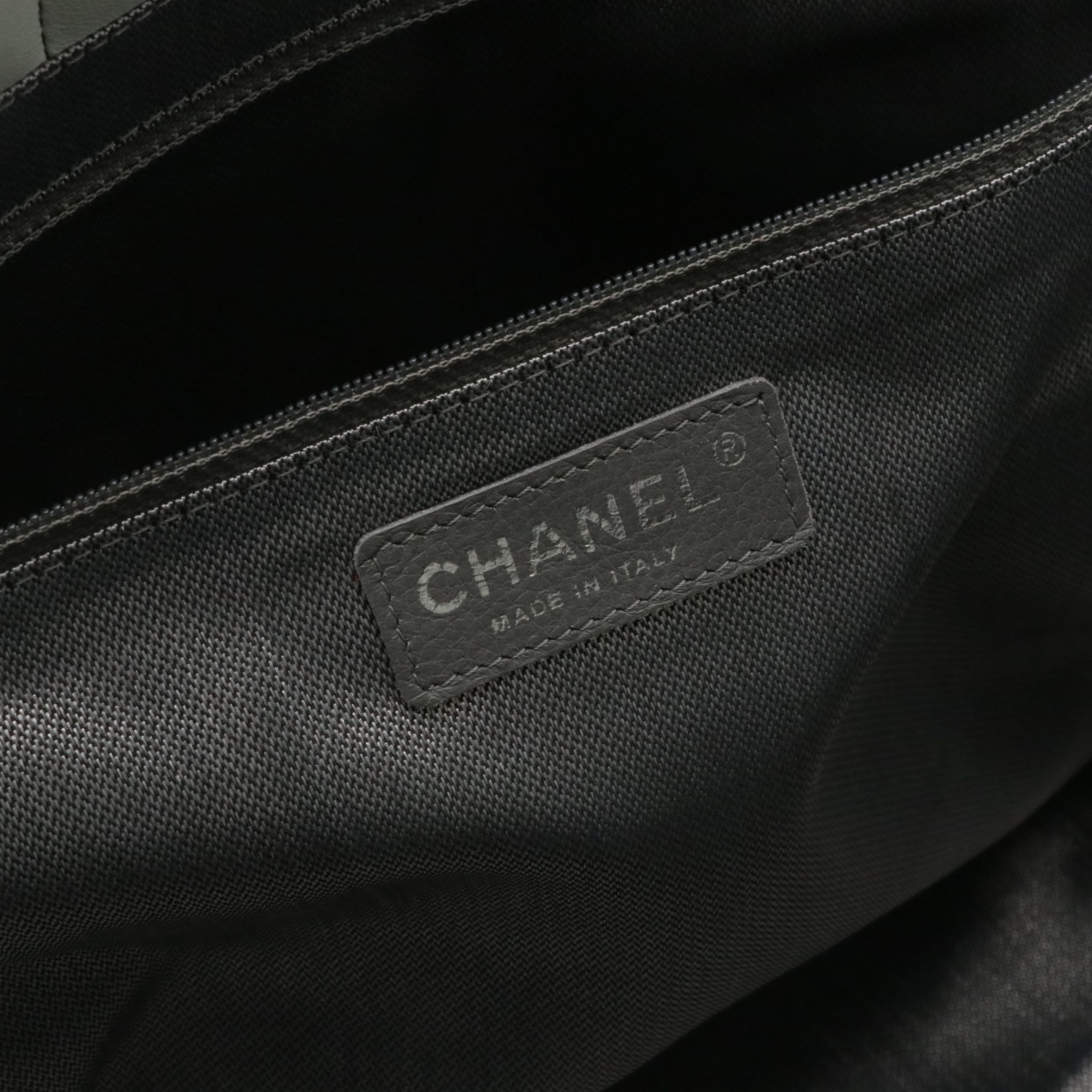 Chanel Mademoiselle Ligne Lambskin Leather Tote Bag