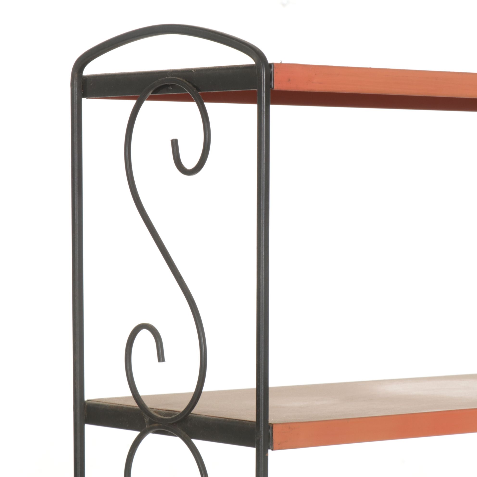 Metal Display Shelf, Mid-20th Century