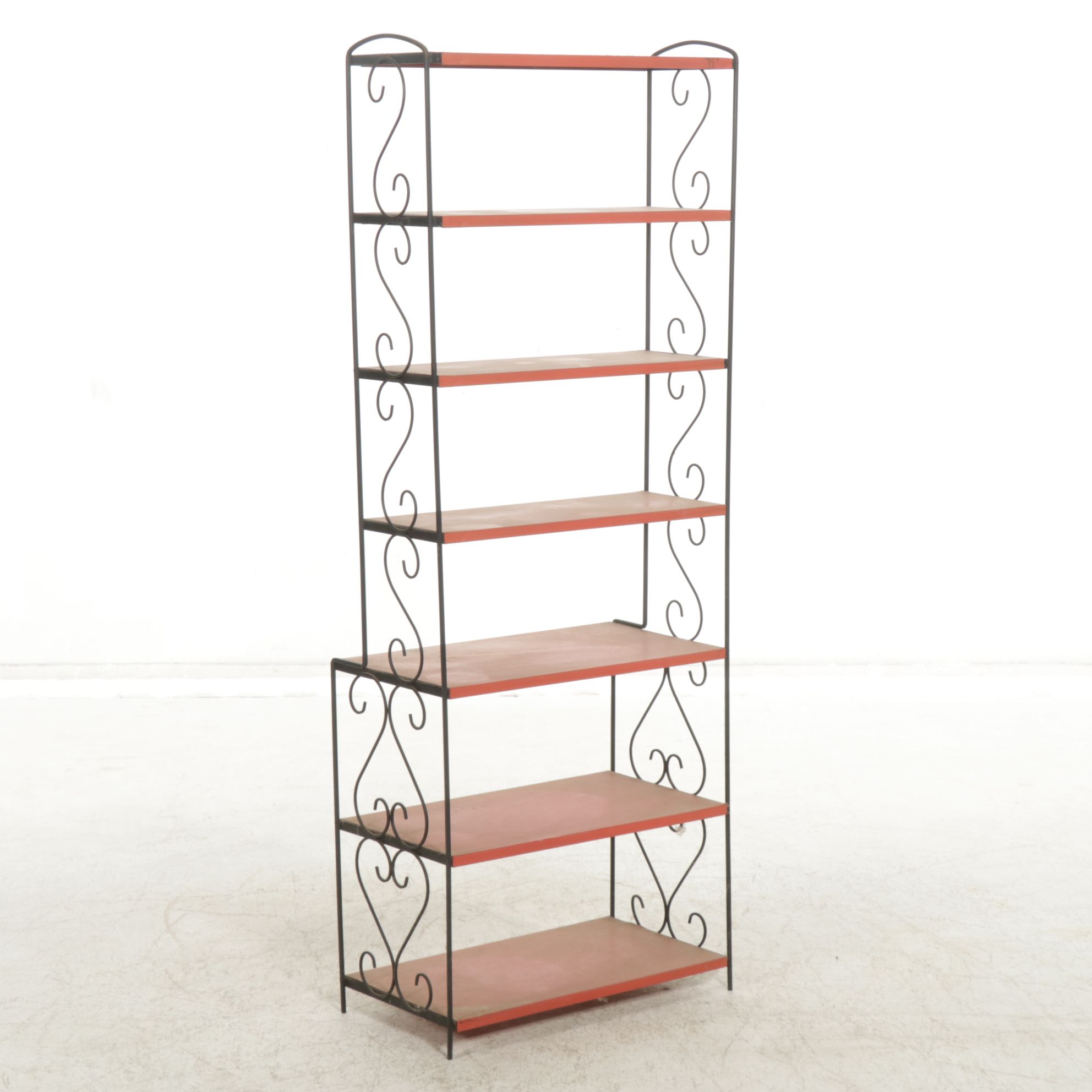 Metal Display Shelf, Mid-20th Century