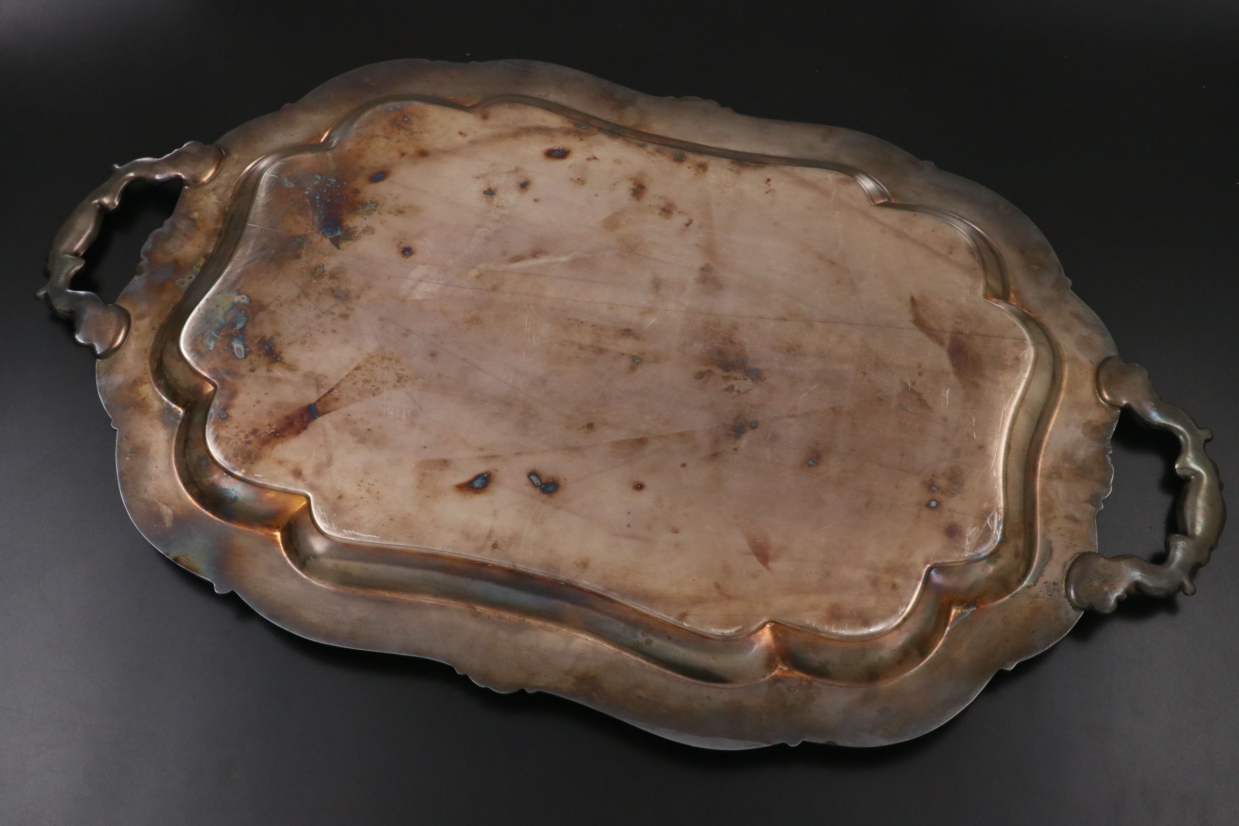 Community "Melon" Silver Plate Tea Service